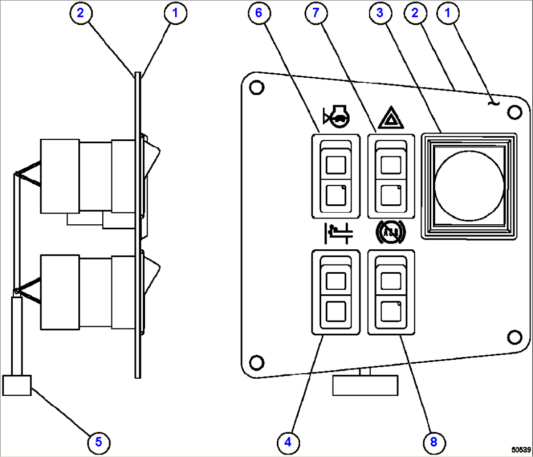 R.H. DASH MODULE