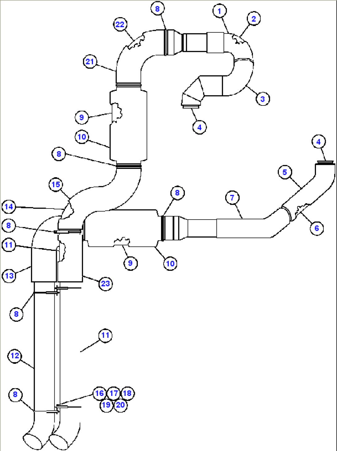 EXHAUST PIPING