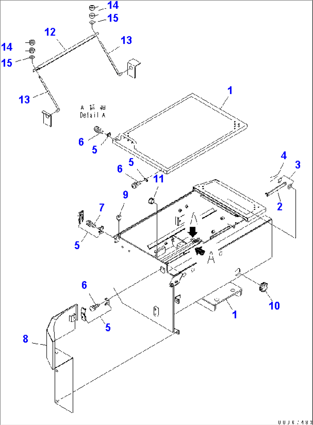 BATTERY BOX¤ R.H. (BATTERY BOX AND MOUNTING)(#60002-)