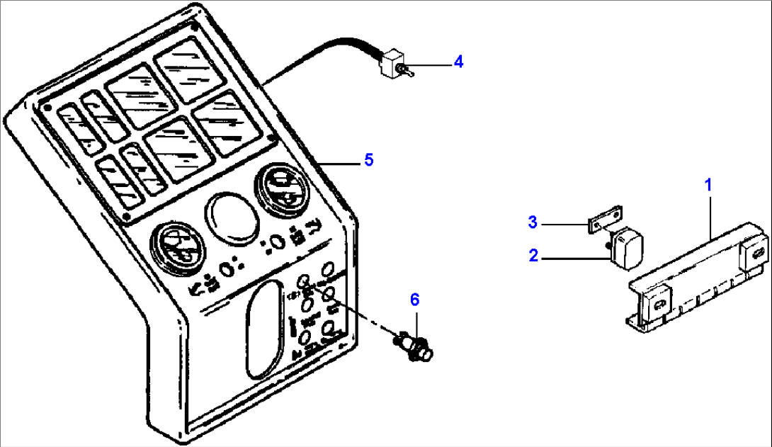 LOCK/UNLOCK DIFFERENTIAL INDICATOR