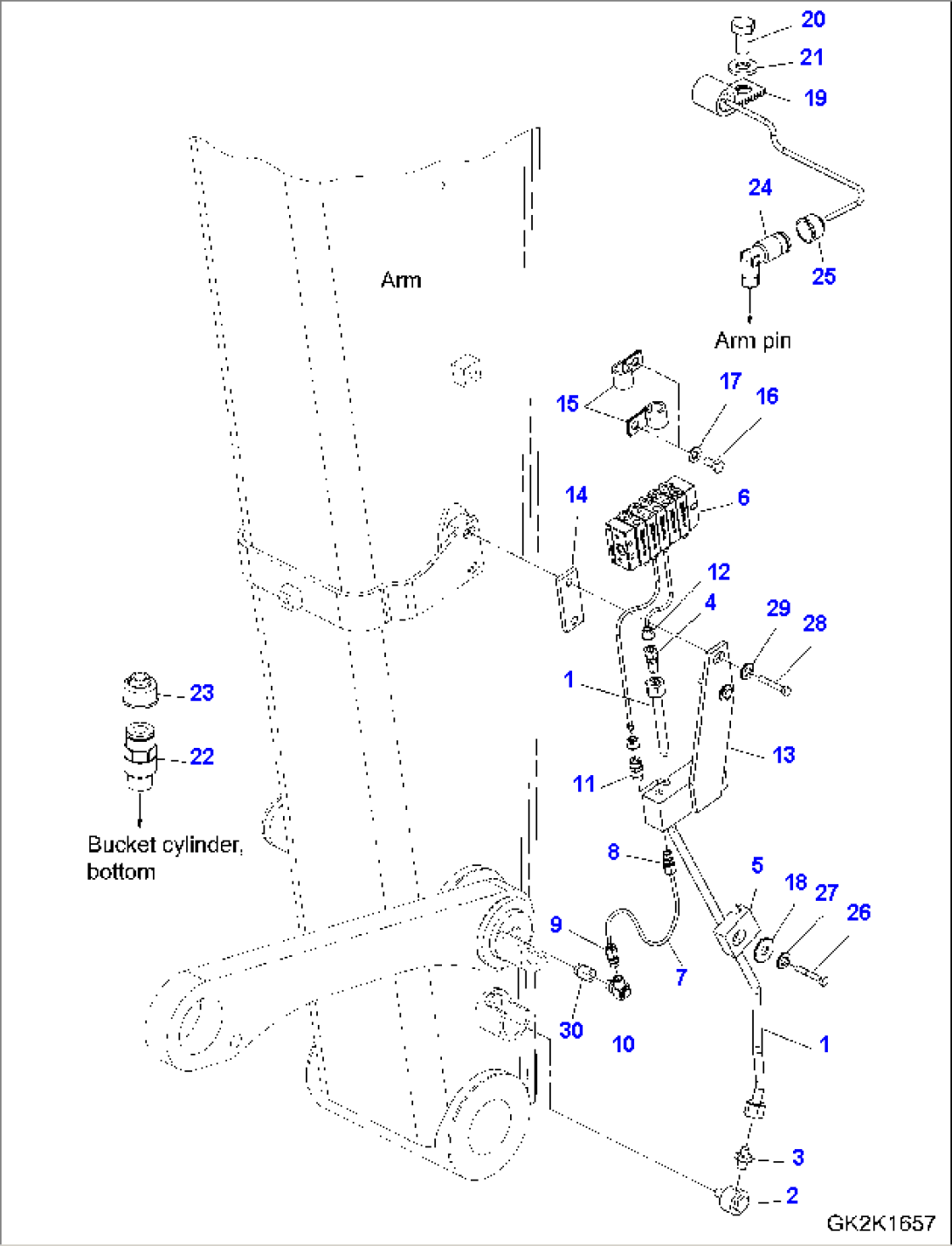 CENTRAL LUBRICATION (2.1M ARM)