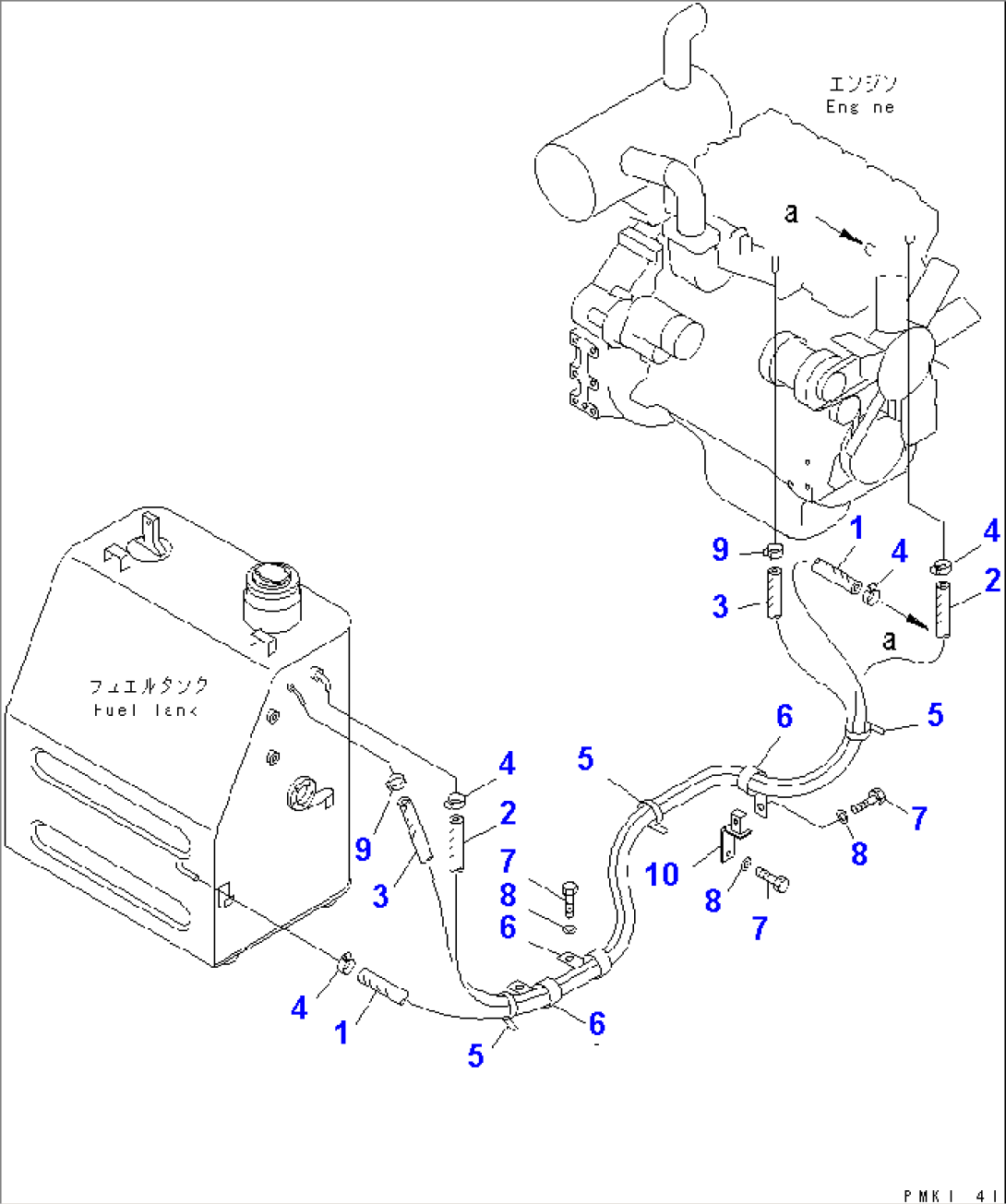 FUEL LINE(#52374-58000)