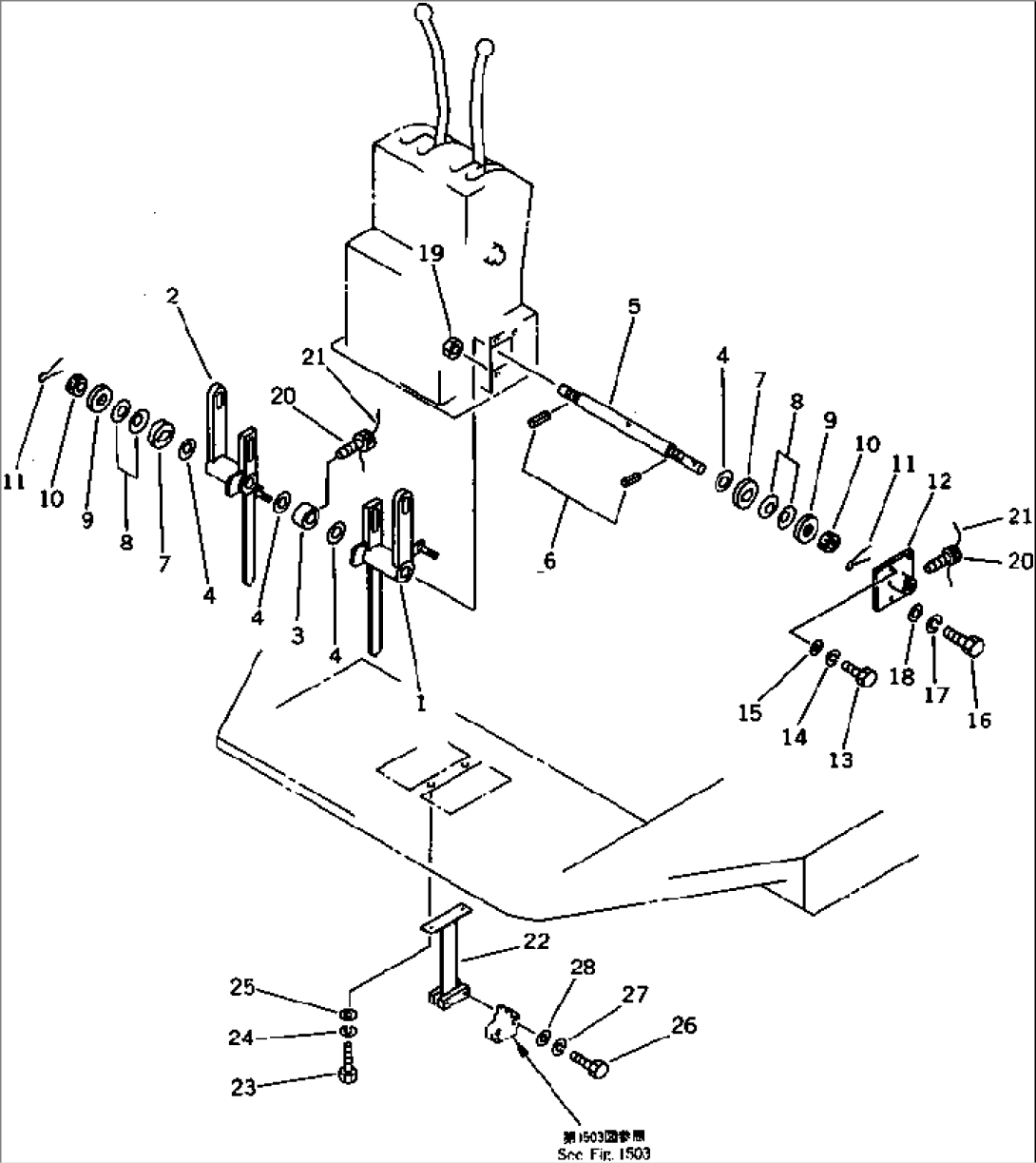 TRAVEL CONTROL LINKAGE (1/2)