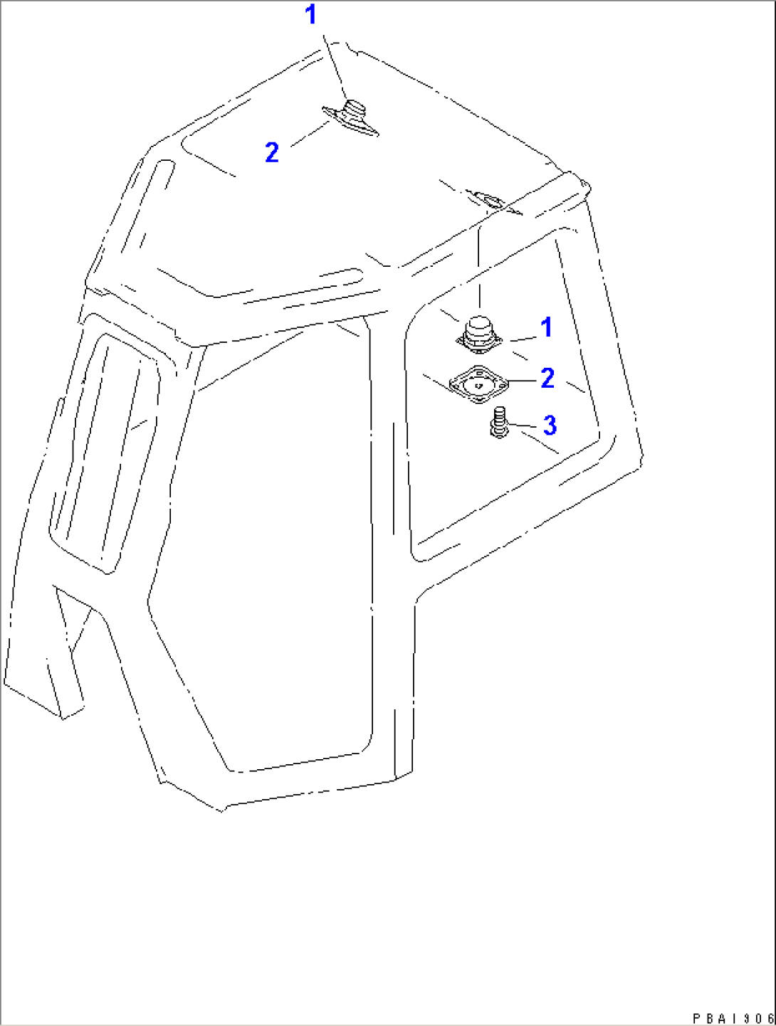 CAB (STEREO SPEAKER FOR CASSETTE STEREO)