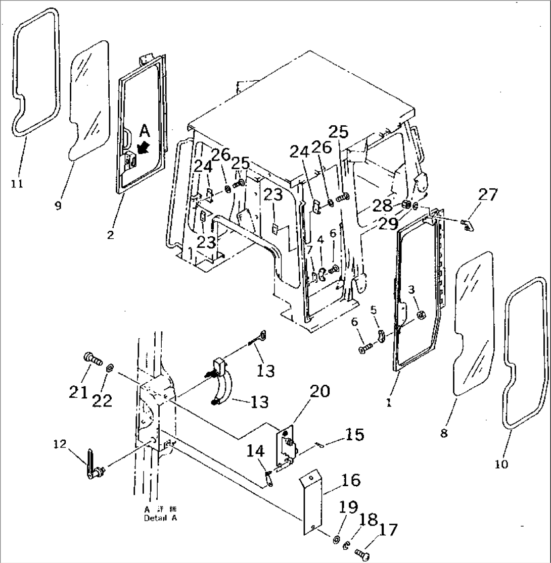 STEEL CAB (2/3)(#83403-)