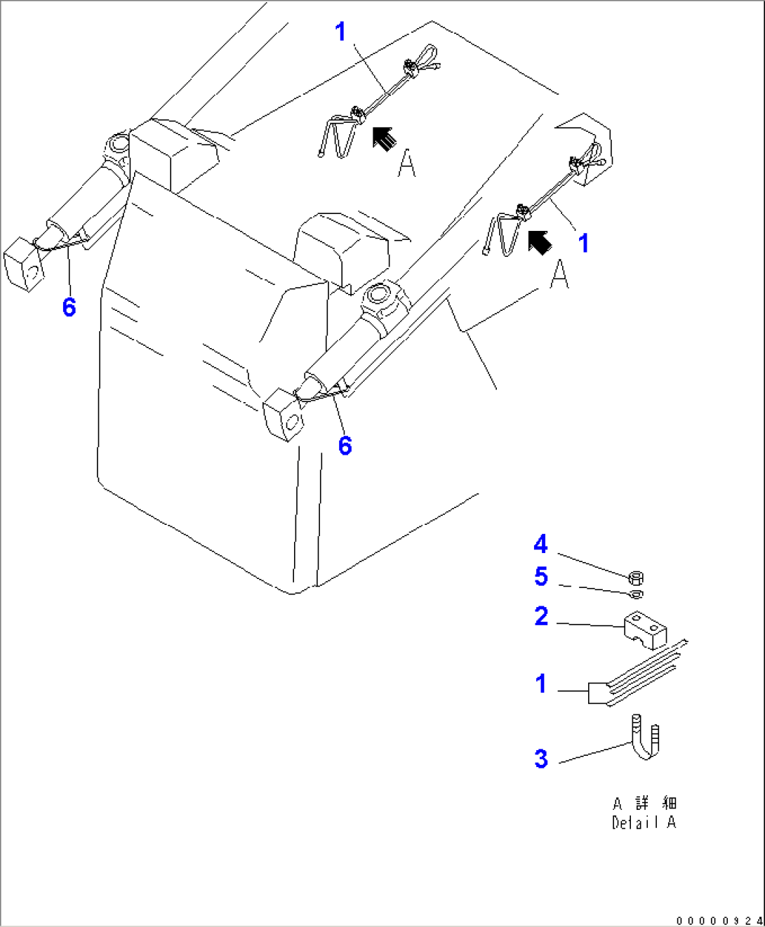 DOZER LOCK (EXCEPT JAPAN)