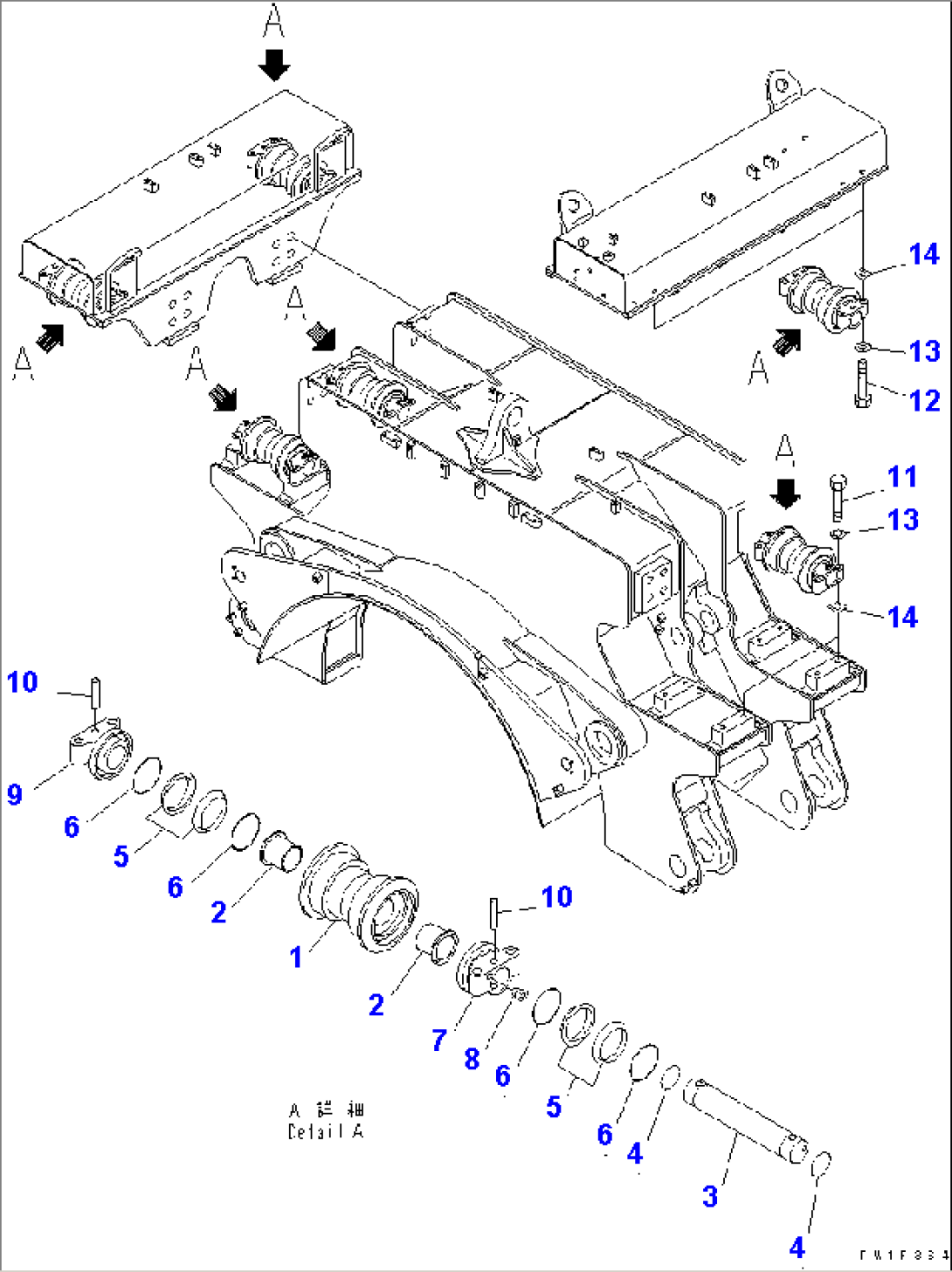 PIPE LOOPER (TRACK ROLLER)(#32670-)