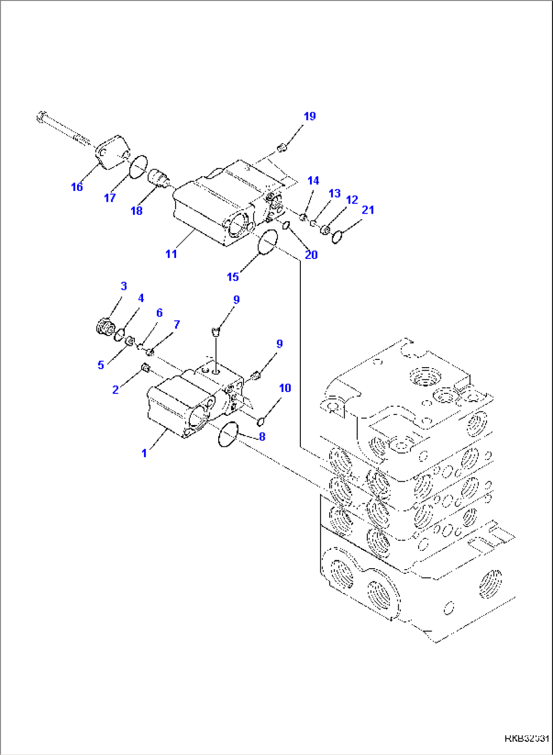 CONTROL VALVE (HIGH FLOW) (6/11)