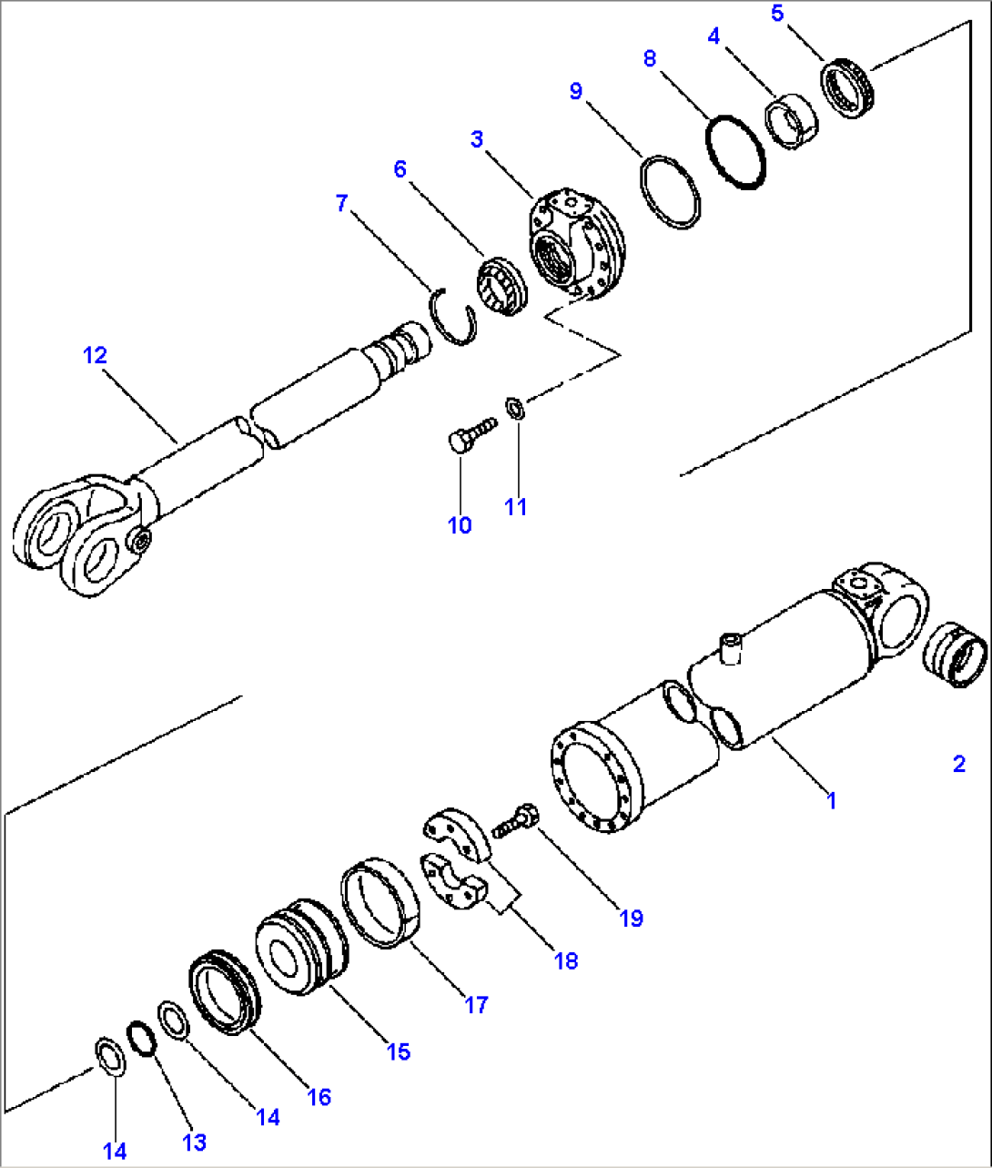 CYLINDER ASSEMBLY LIFT ARM