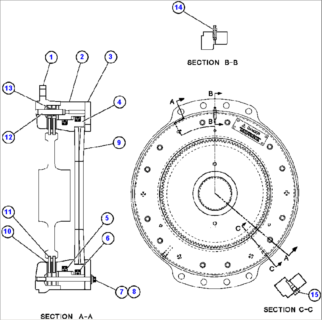 PARKING BRAKE ASSEMBLY (EF6160)