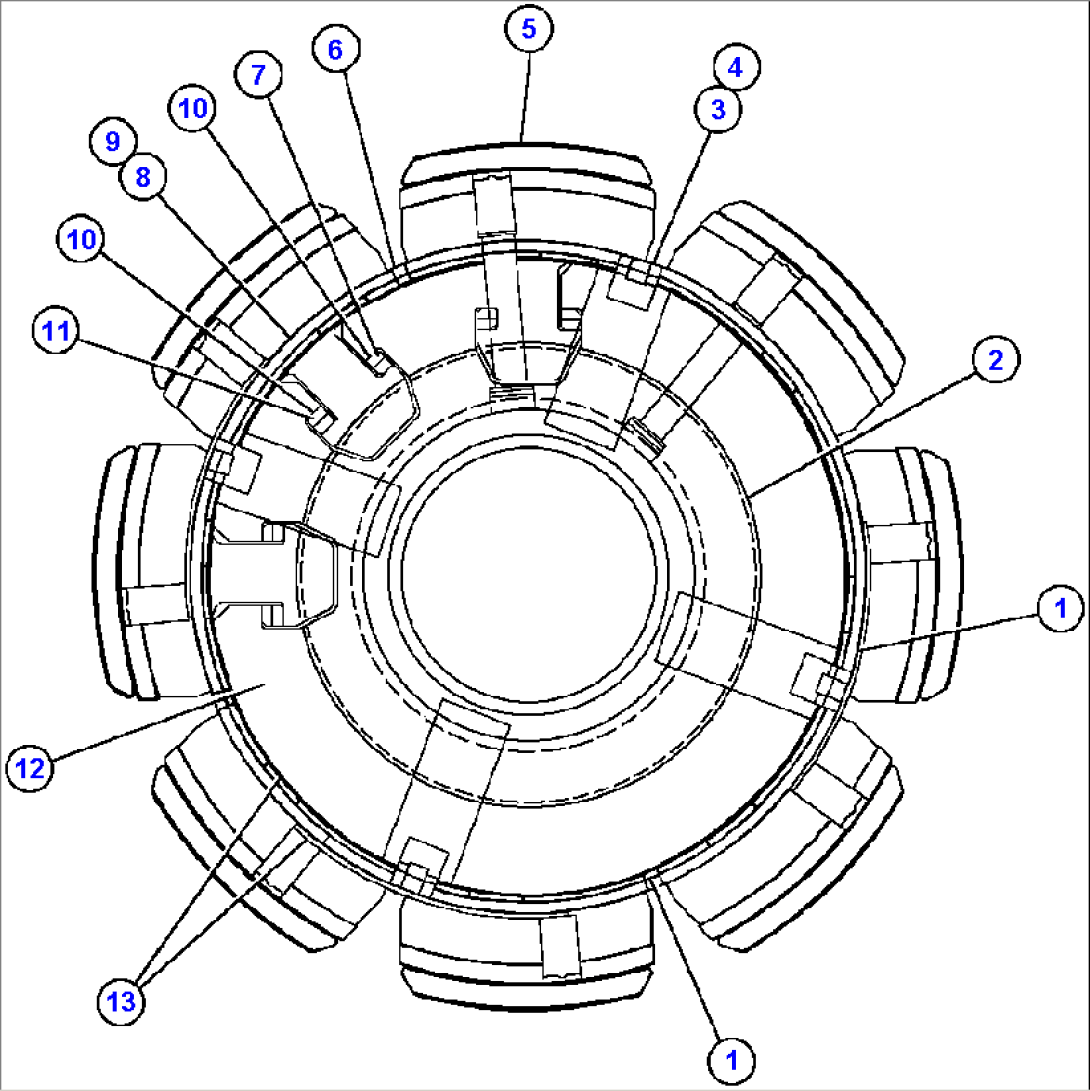 ALTERNATOR - ROTOR ASSM (BF4609)