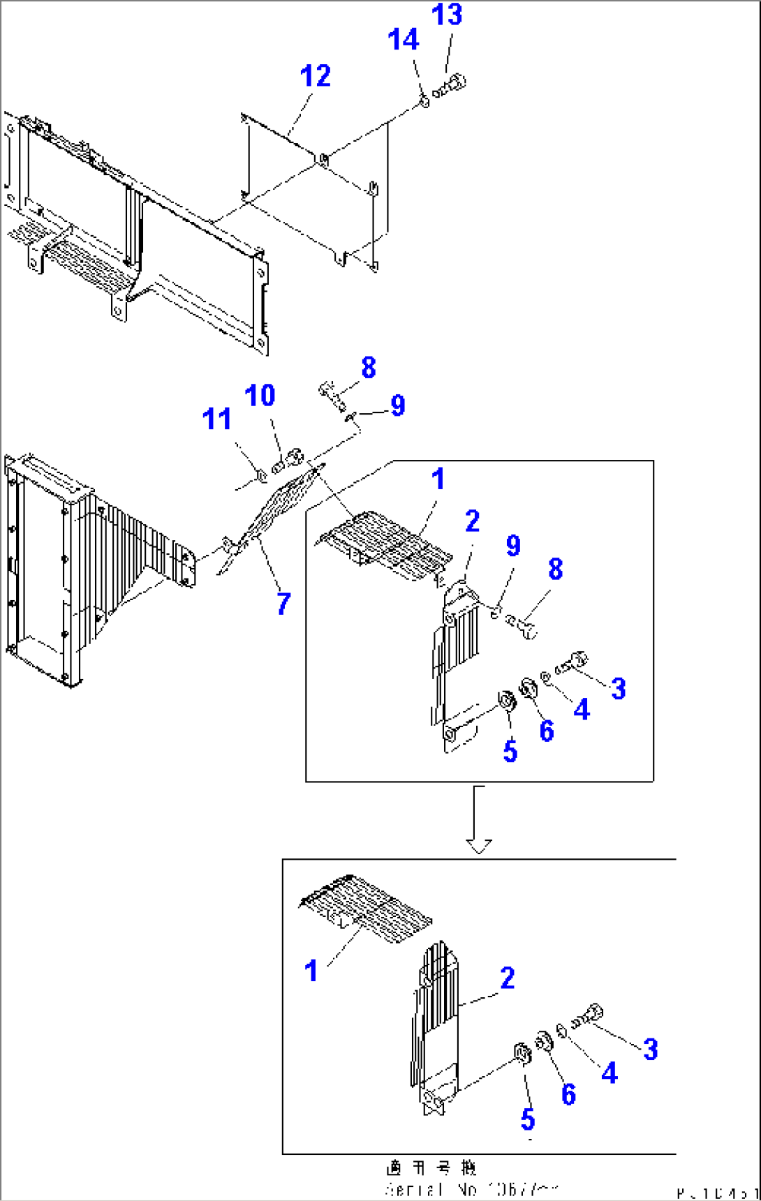 FAN GUARD (WITHOUT CORE GRID)