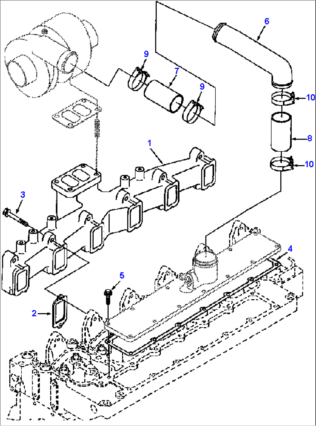 TURBOCHARGER LOCATION 91 SERIES