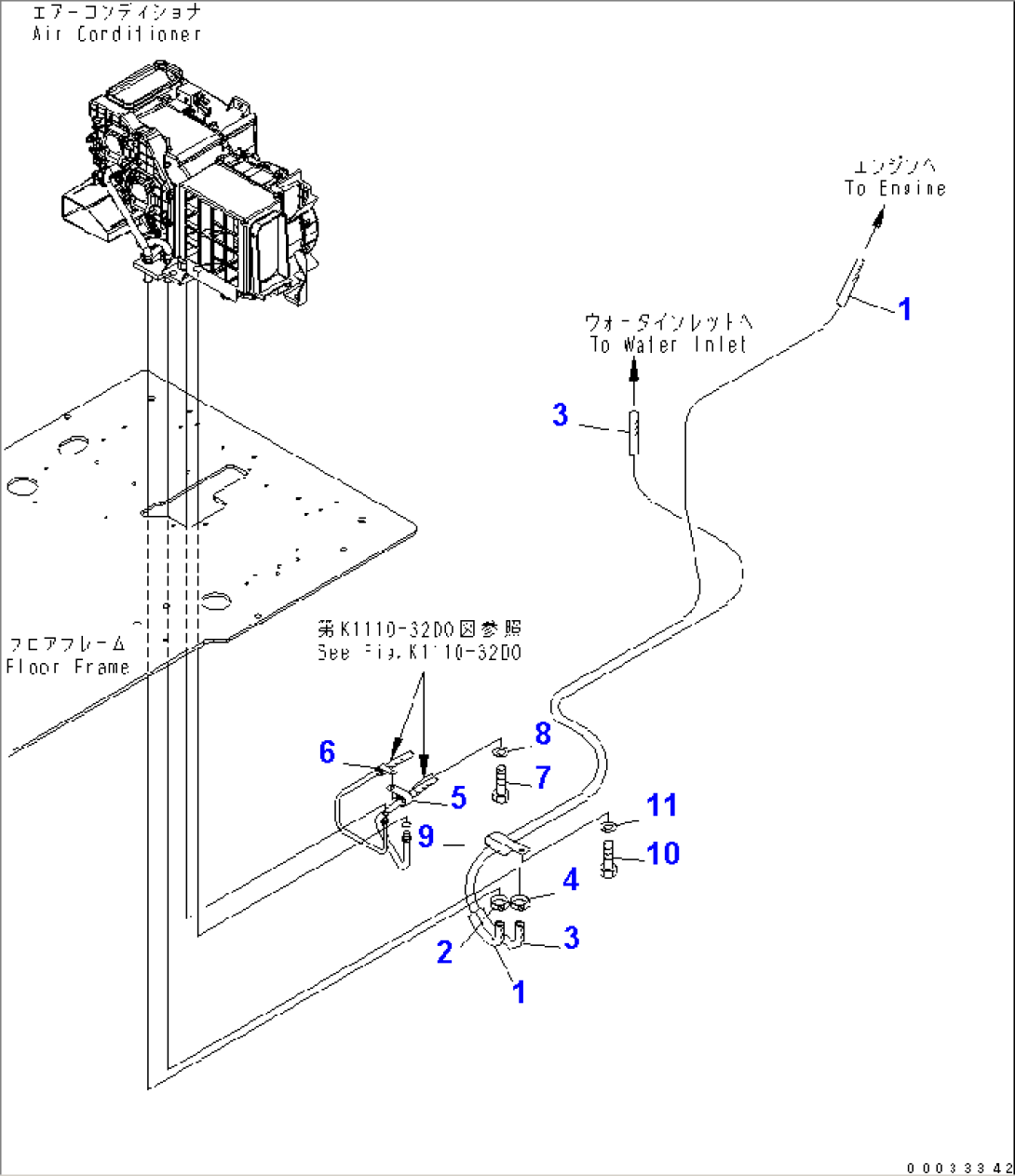 FLOOR FRAME (OPERATOR