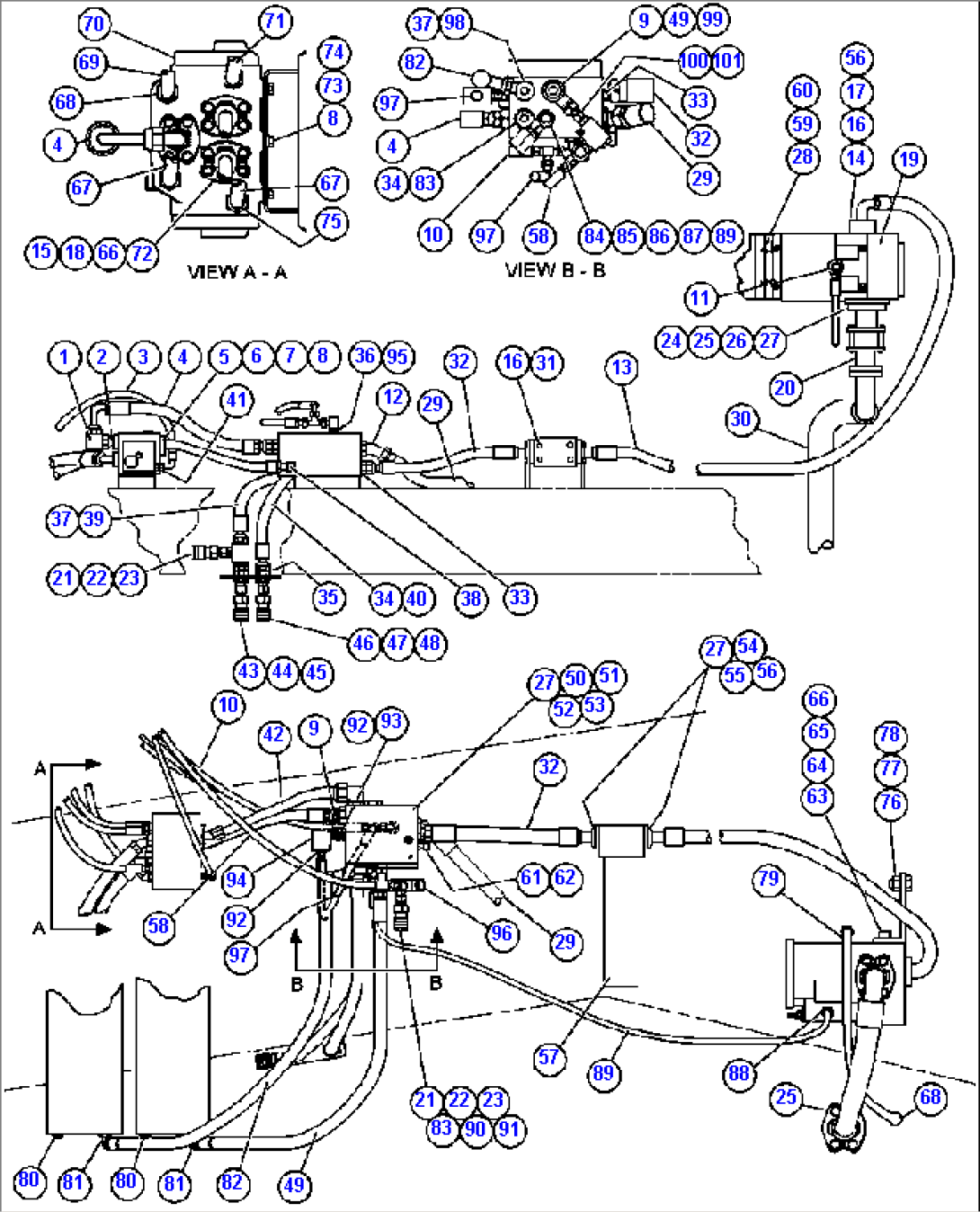STEERING SYSTEM PIPING - 1