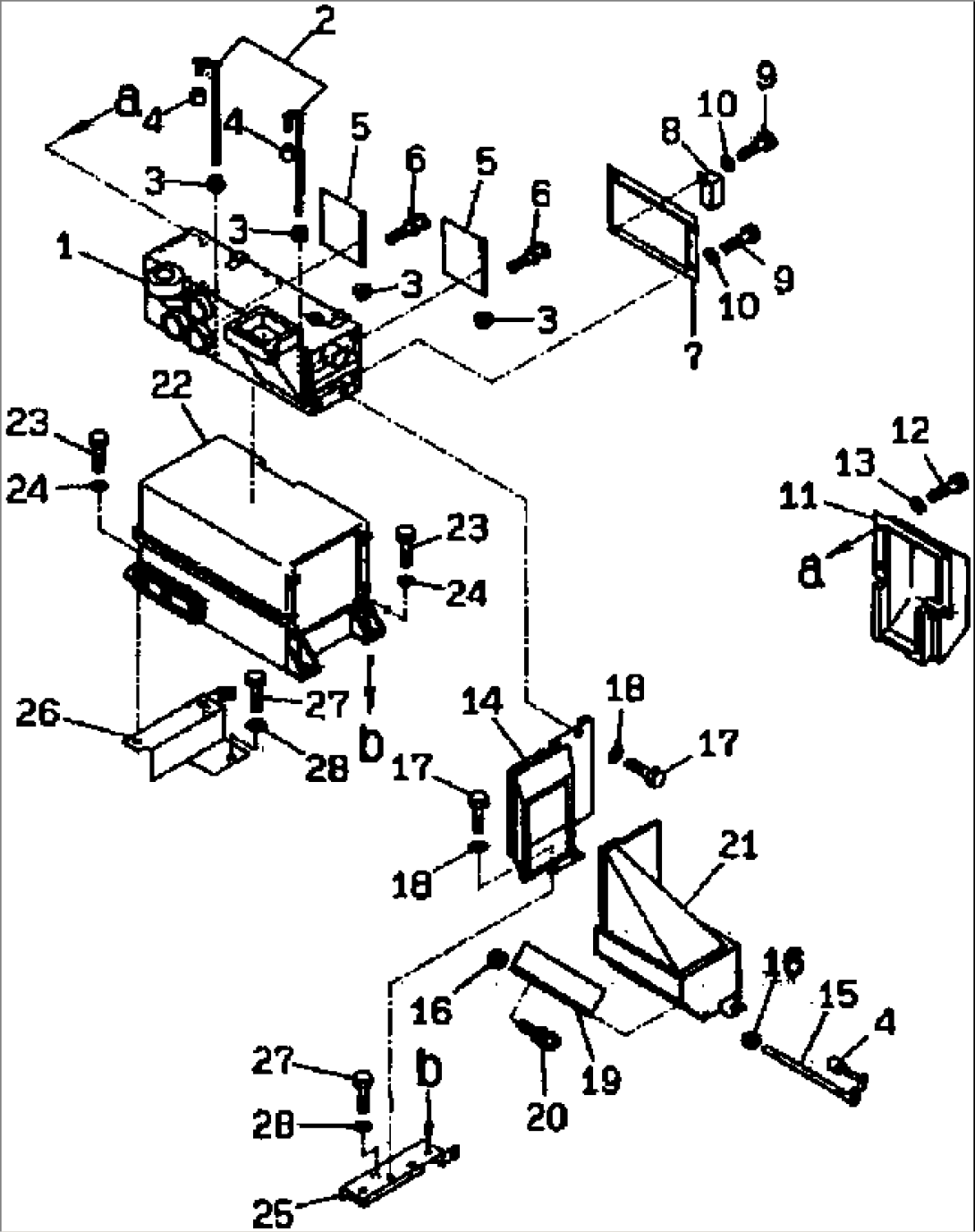 AIR CONDITIONER (5/7) (AIR CONDITIONER UNIT AND AIR FILTER BOX)(#1001-1054)