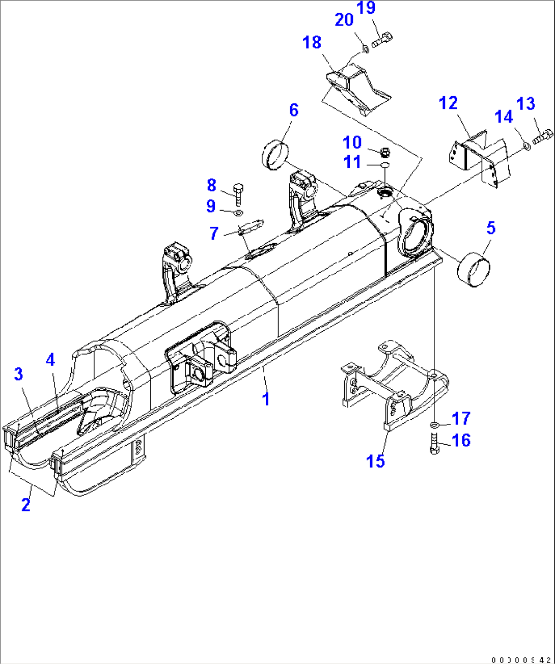 TRACK FRAME (R.H.)