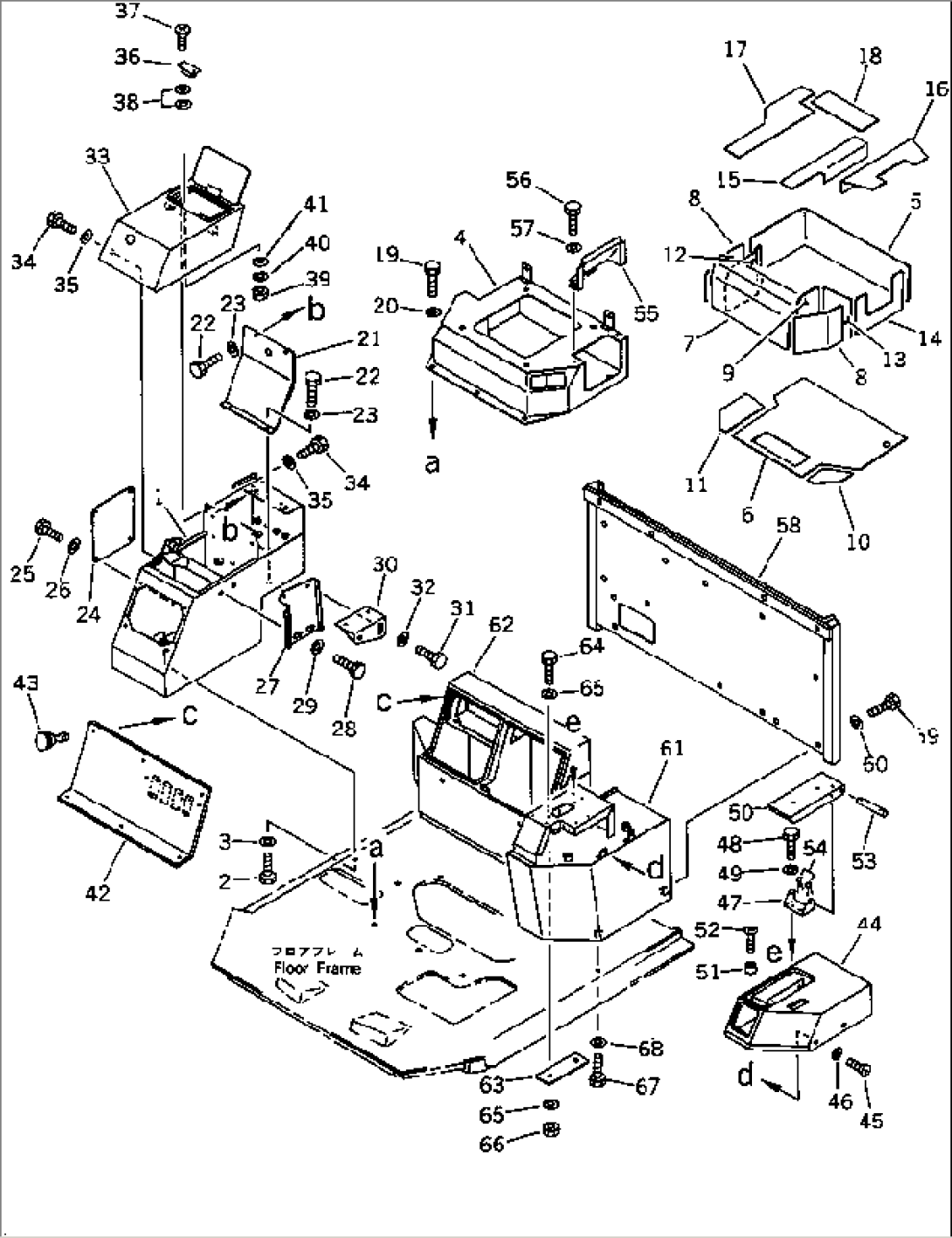 CONSOLE BOX (WITHOUT AIR CONDITIONER OR CAR HEATER)(#10001-19999)