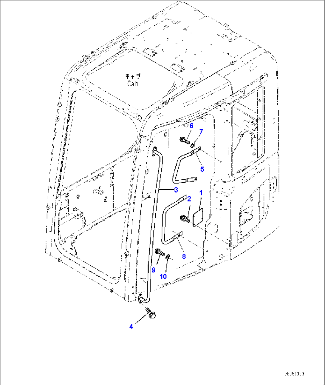 Cab, Grip (#24510-)
