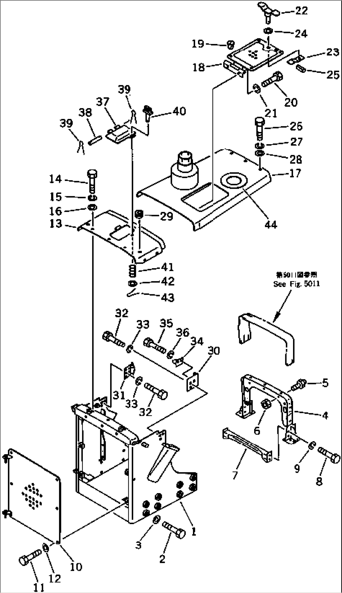 RADIATOR GUARD AND ENGINE HOOD