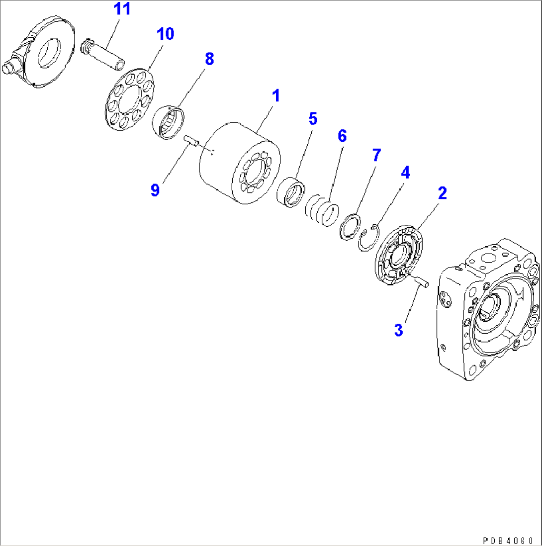 LOADER PUMP (3/16) (NO.1 PUMP)