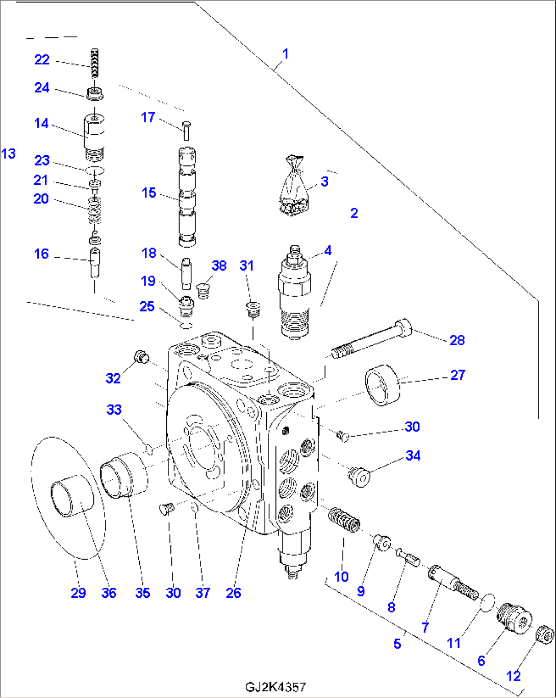 AXIAL PISTON PUMP, WITH SPEED CONTROL