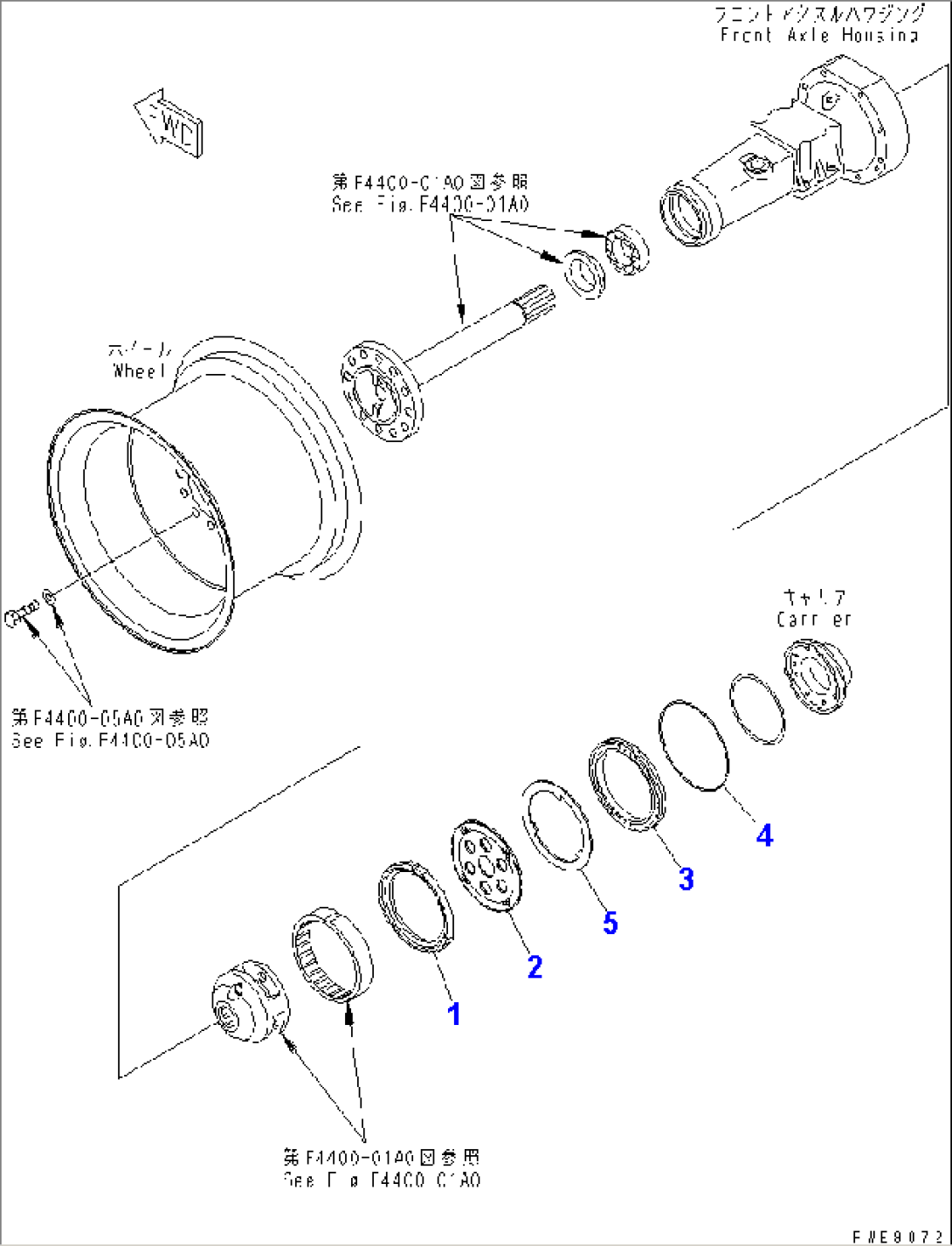 FRONT AXLE (BRAKE)