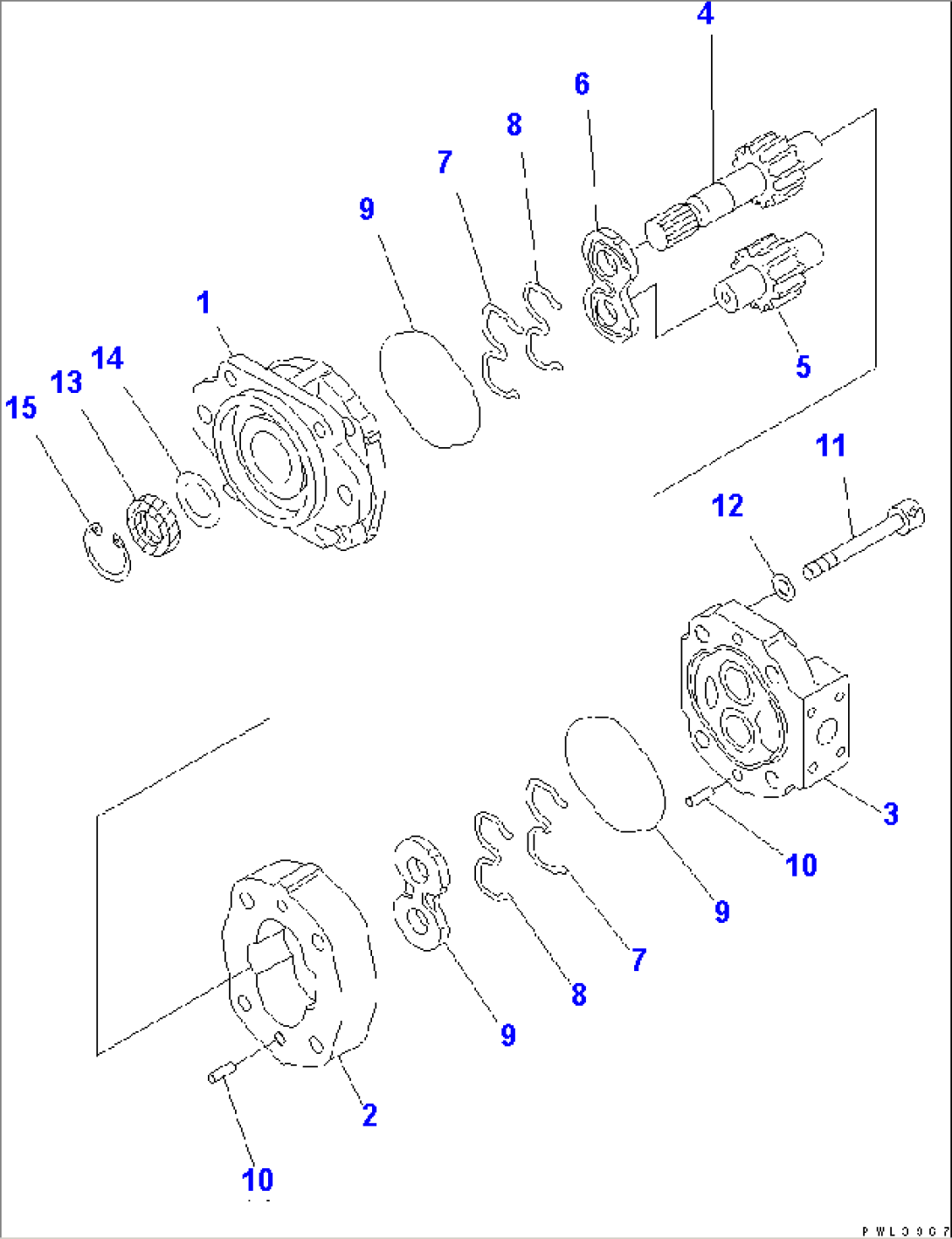 HYDRAULIC PUMP (C&B PUMP)