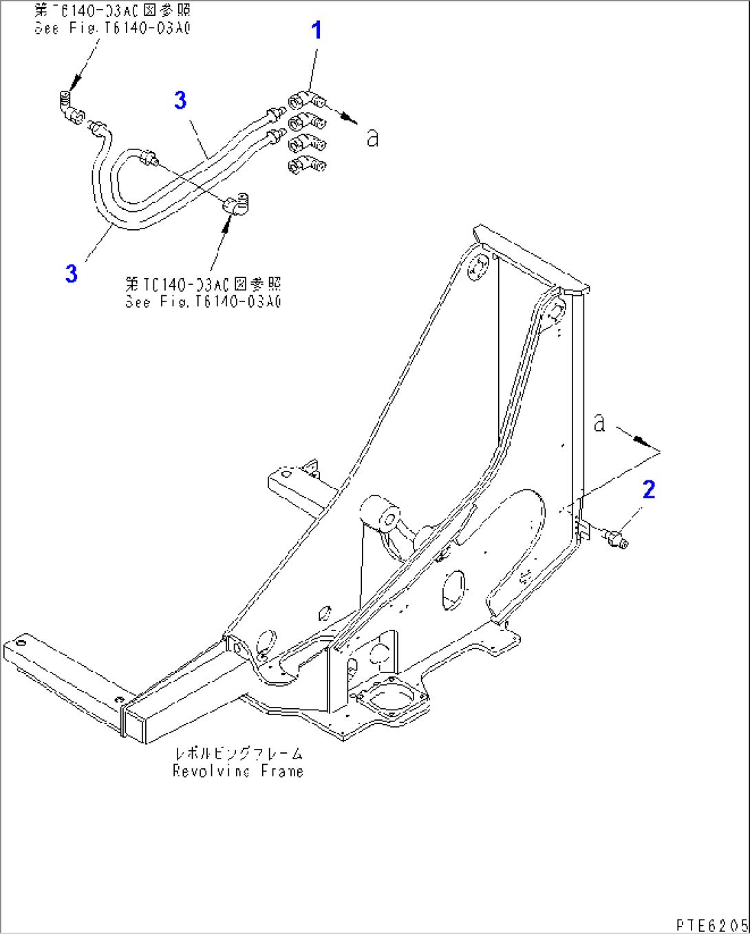 REVOLVING FRAME (GREASE LINE)(#15301-)