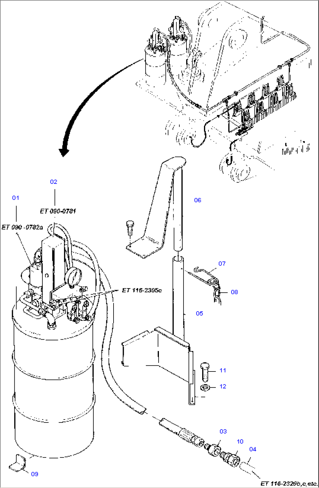 Lube Pump Station Arr.