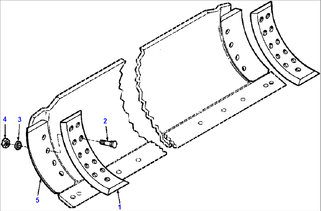 REVERSIBLE OVERLAY END BIT INSTALLATION FOR - 5/8 IN. X 8 IN. CUTTING EDGE