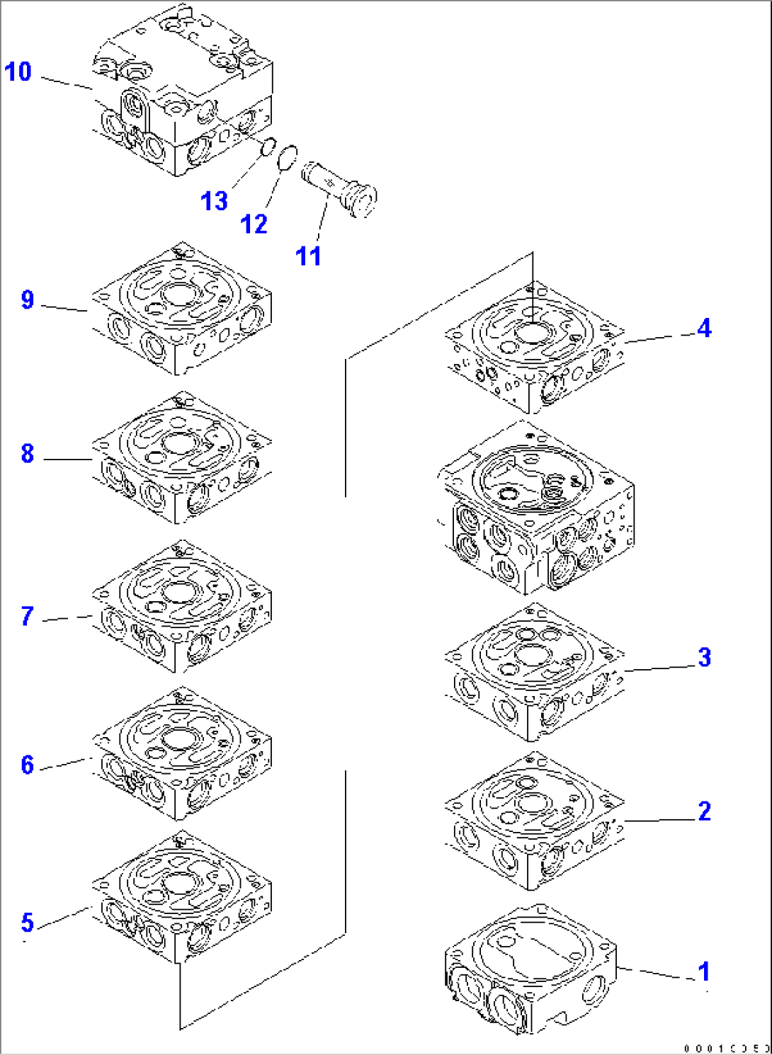 MAIN VALVE (9-VALVE) (1/22)