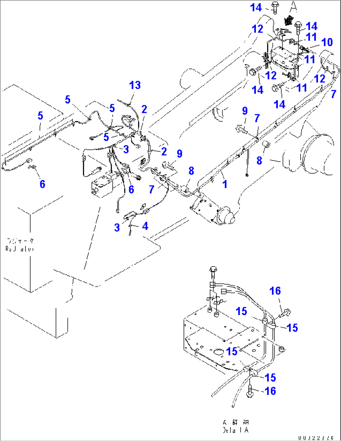 ABS CHASSIS (WIRING HARNESS)(WITH ASR)