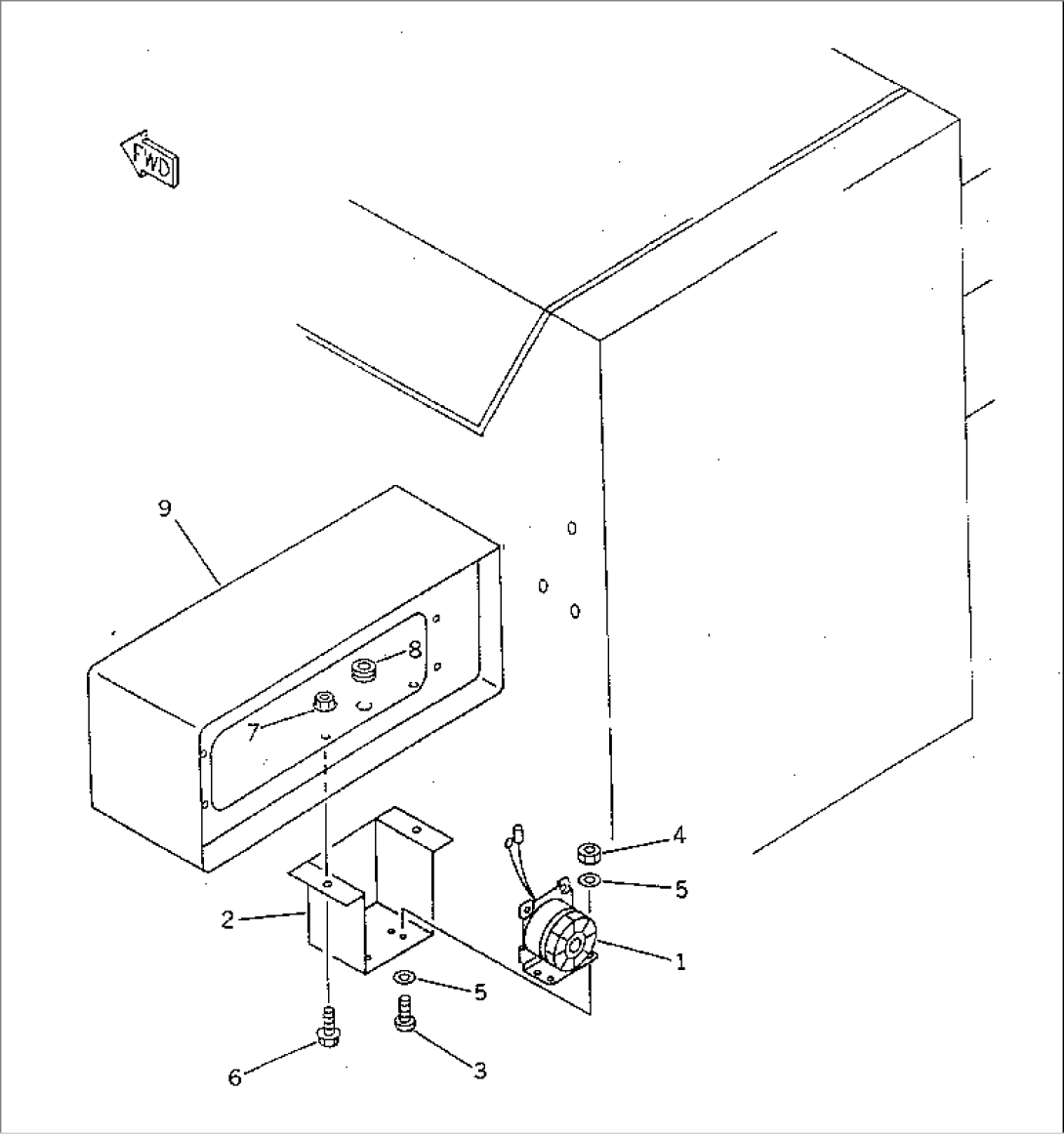 BACK-UP BUZZER(#10001-11999)