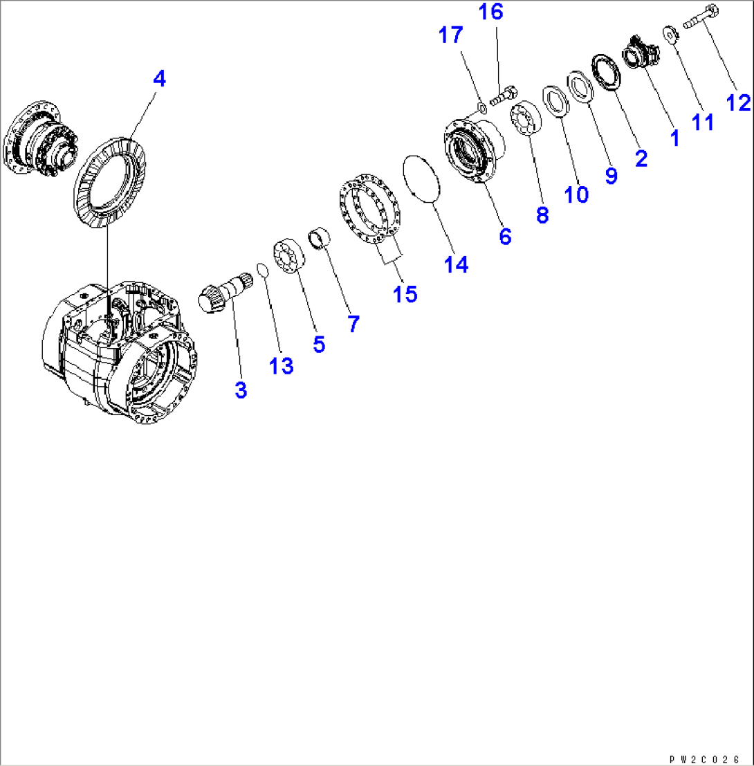 FRONT AXLE (DIFFERENTIAL) (1/3)