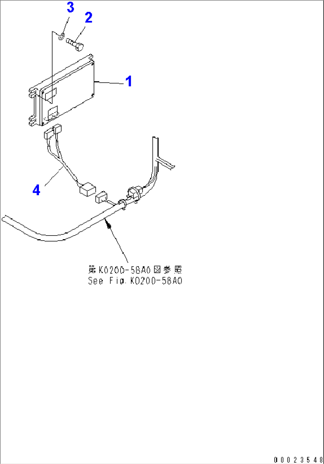 FLOOR (VEHICLE HEALTH MONITORING SYSTEM¤ ORBCOM CONTROLER AND RELATED PARTS)