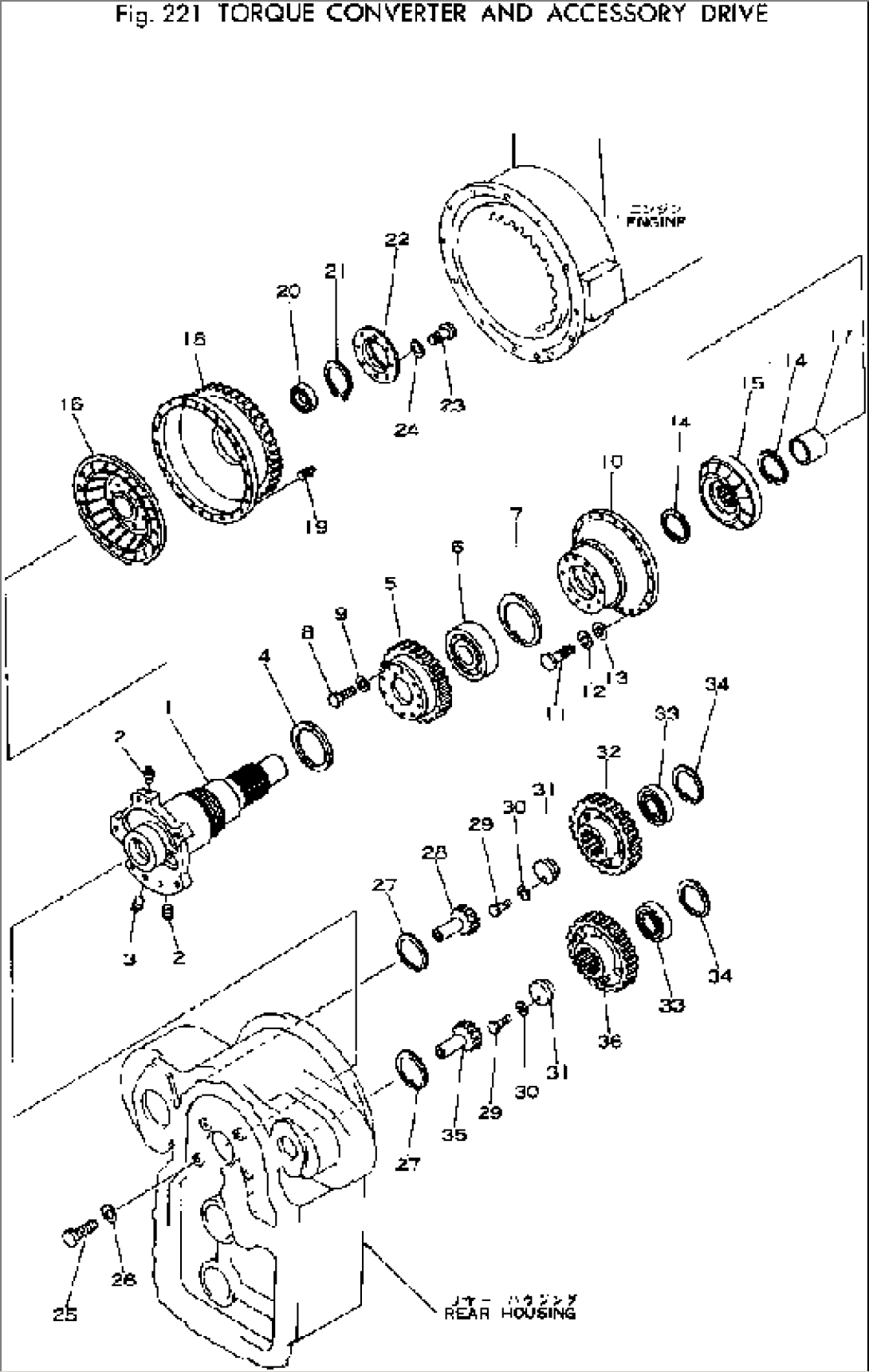 TORQUE CONVERTER AND ACCSESSORY DRIVE