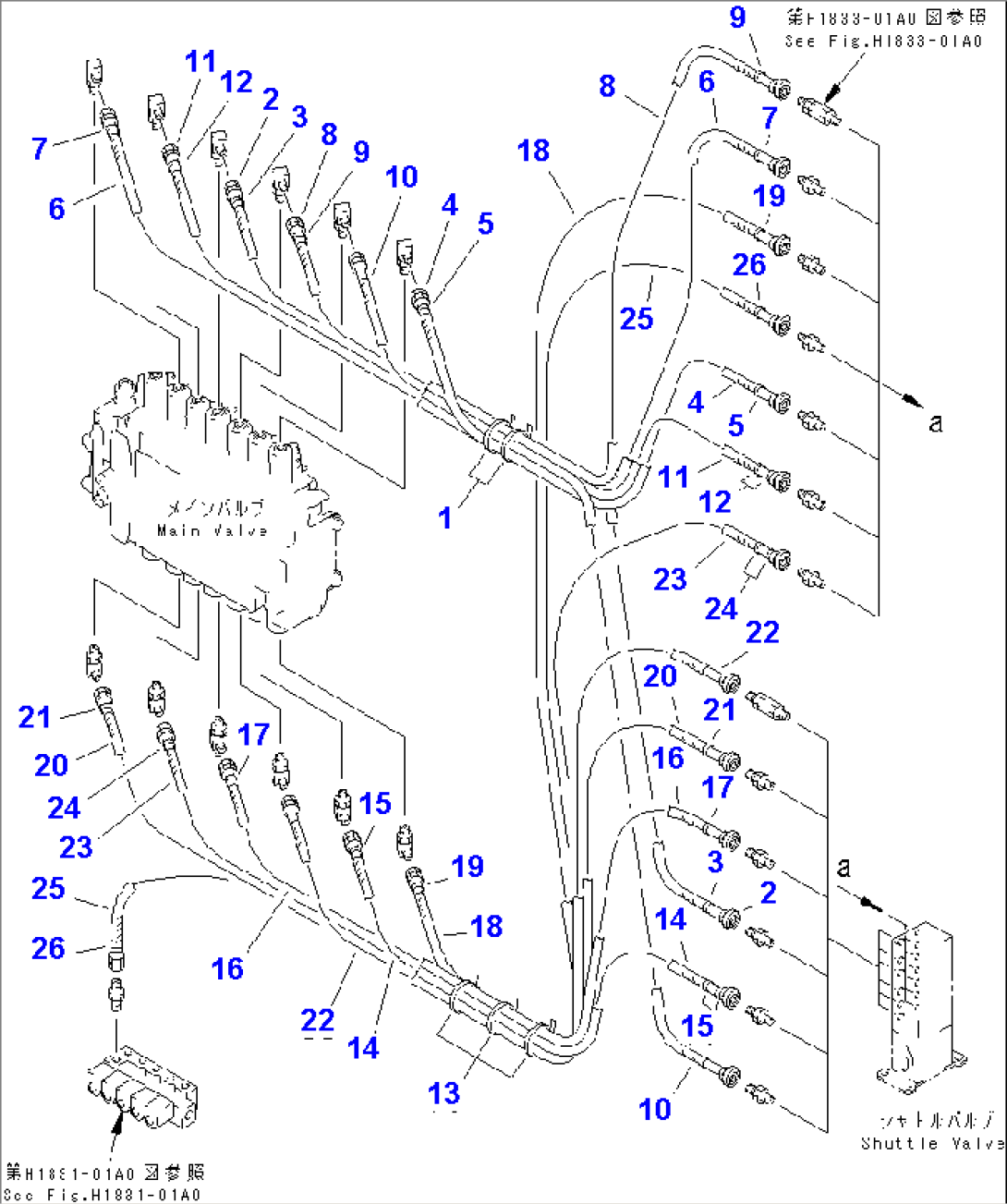 PPC MAIN LINE (VALVE PPC LINES)(#80001-84619)