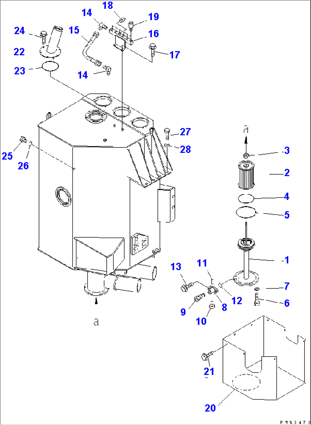 HYDRAULIC TANK (2/2)