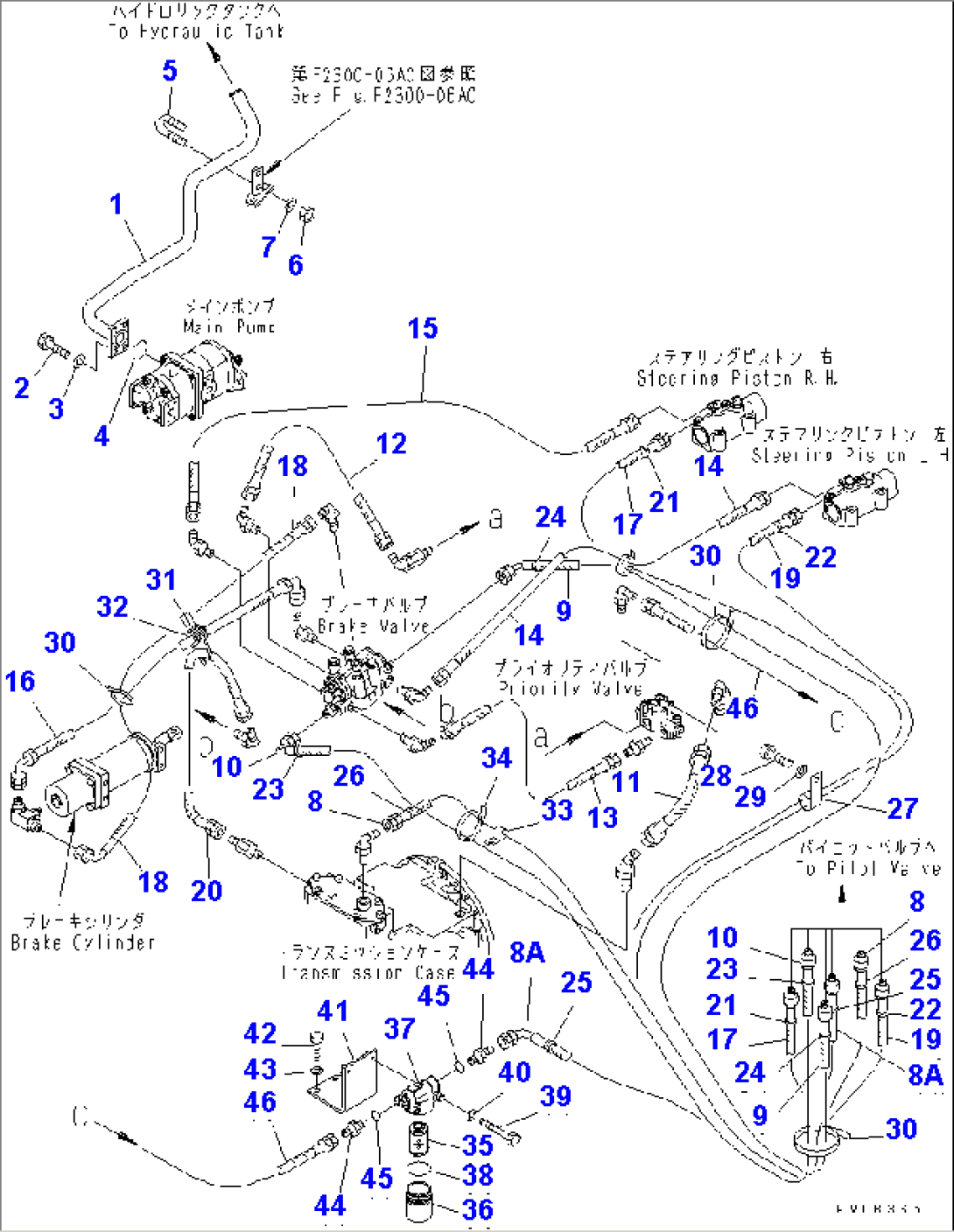 POWER LINE (POWER LINE OIL LINE)(#50201-)