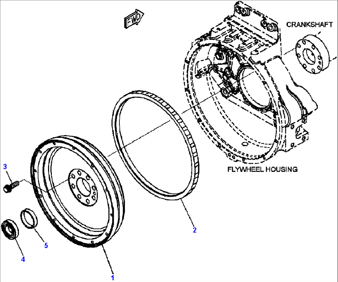 A2118-B8A1 FLYWHEEL