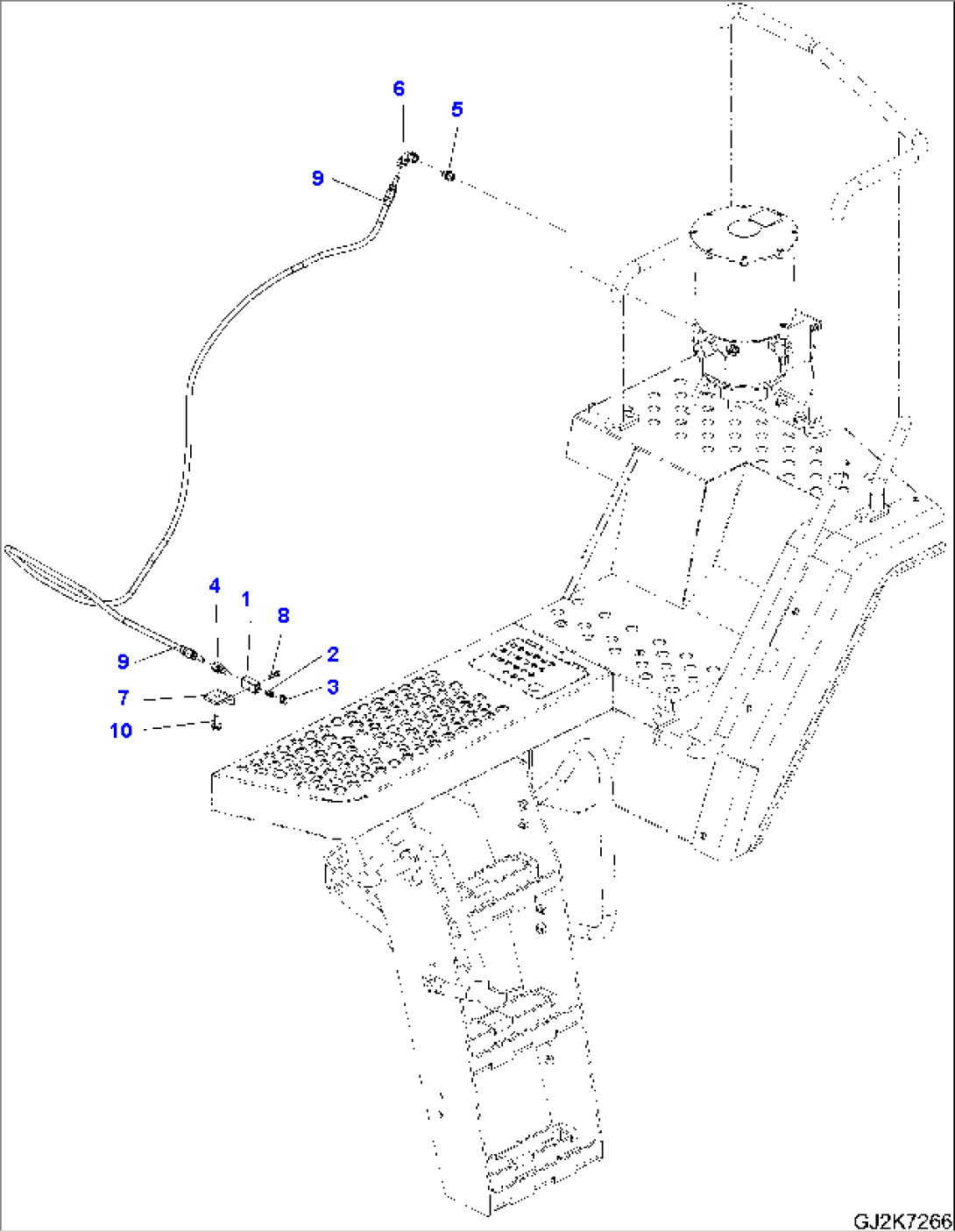 REMOTE FILLING OF CENTRAL LUBRICATION SYSTEM