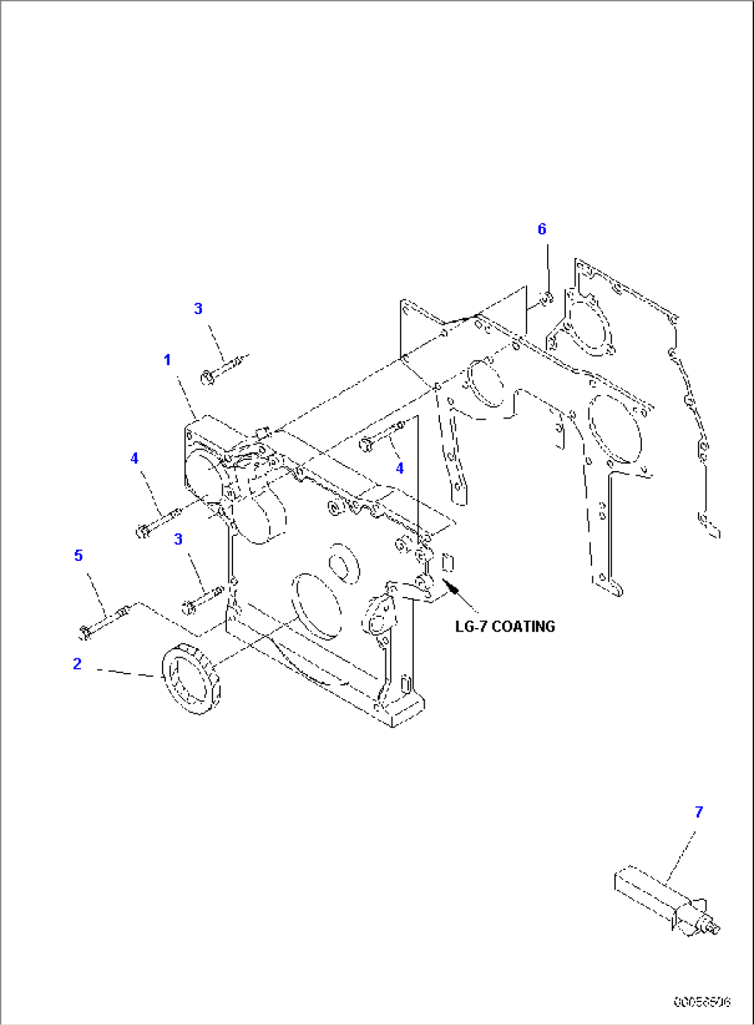 FRONT GEAR COVER