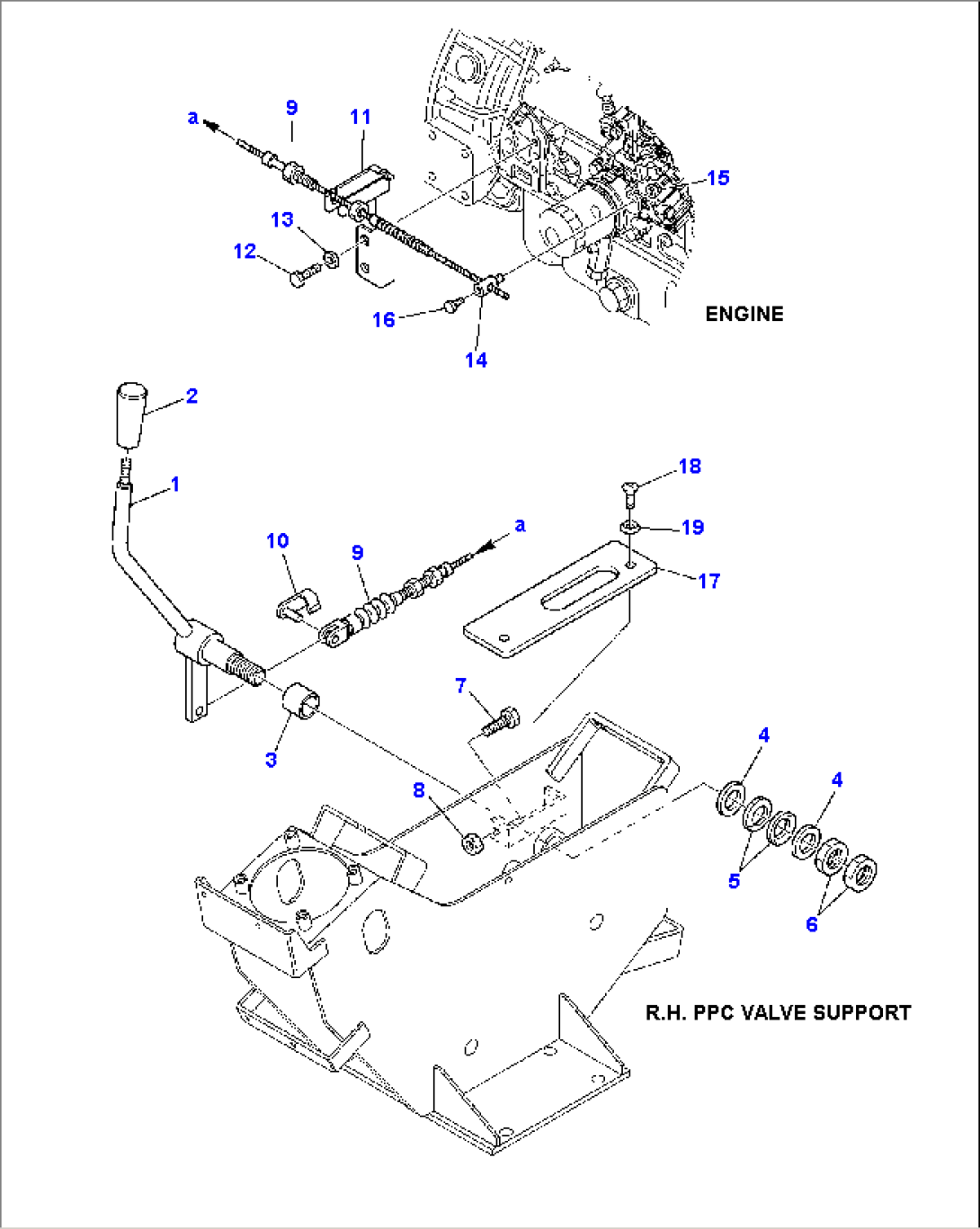 FUEL CONTROL LEVER