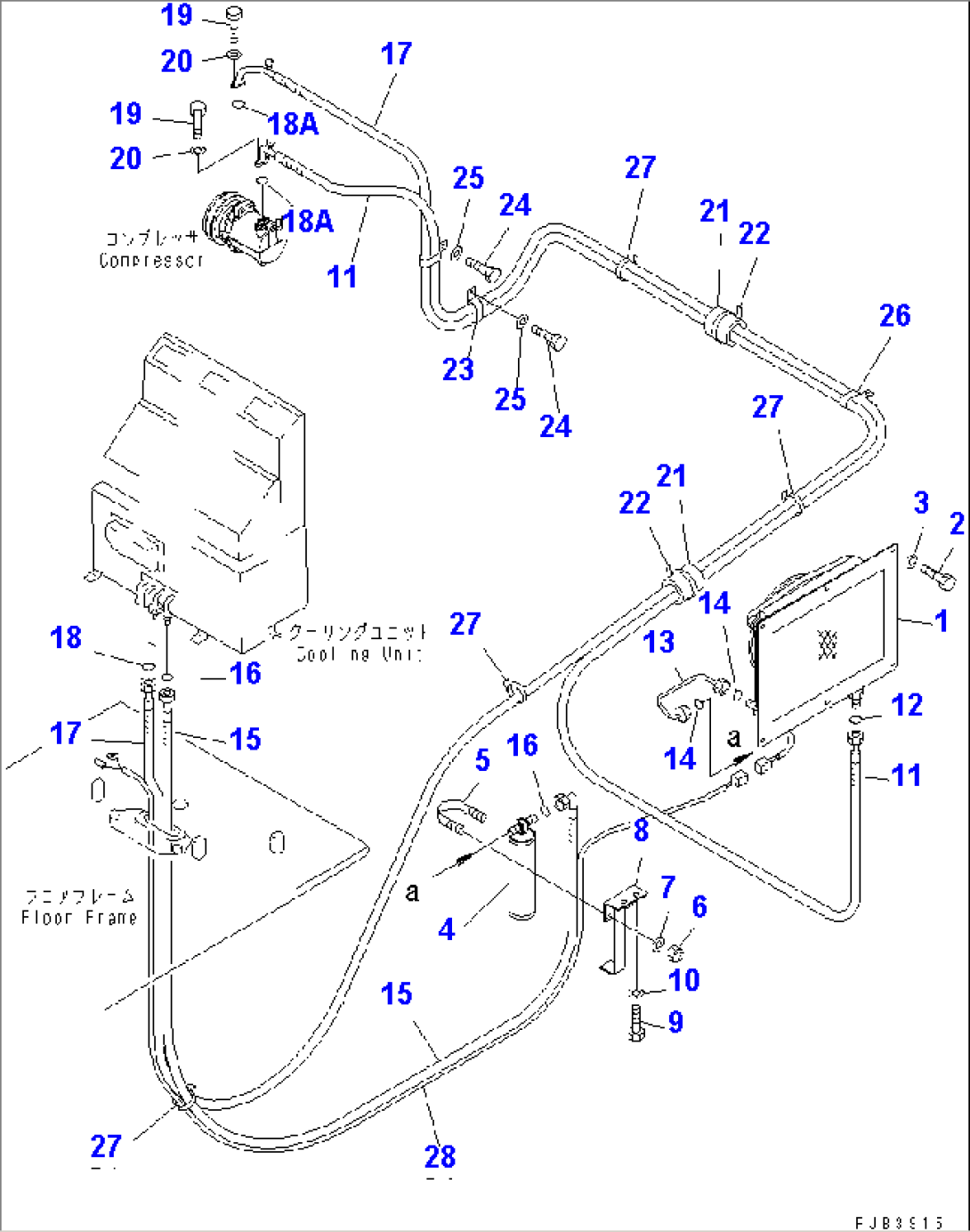 AIR CONDITIONER PIPING (COOLING)(#15042-)