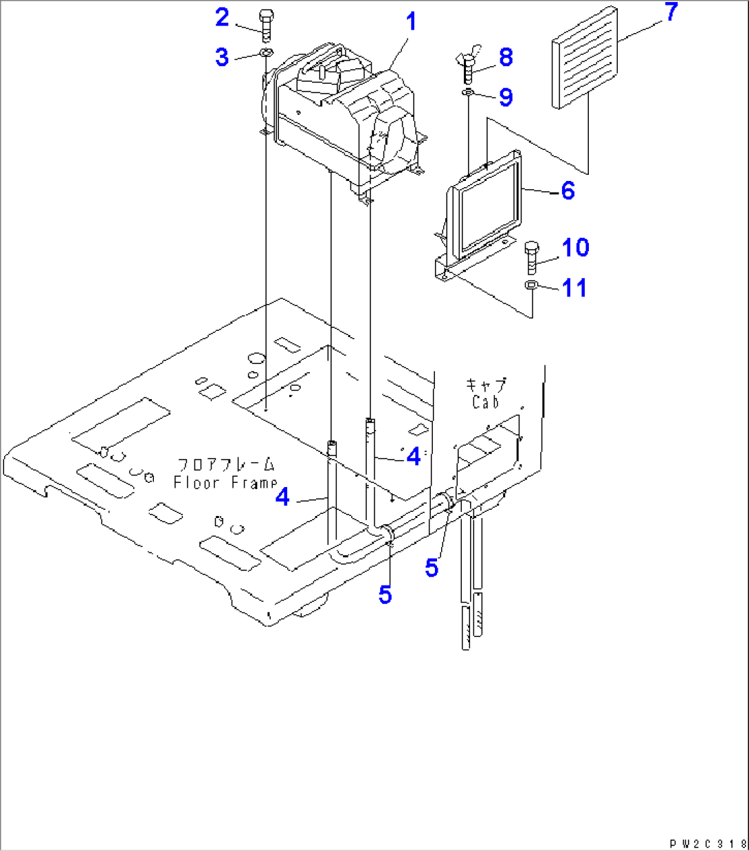 AIR CONDITIONER (1/12) (AIR CONDITIONER UNIT AND RELATED PARTS)(#10247-)