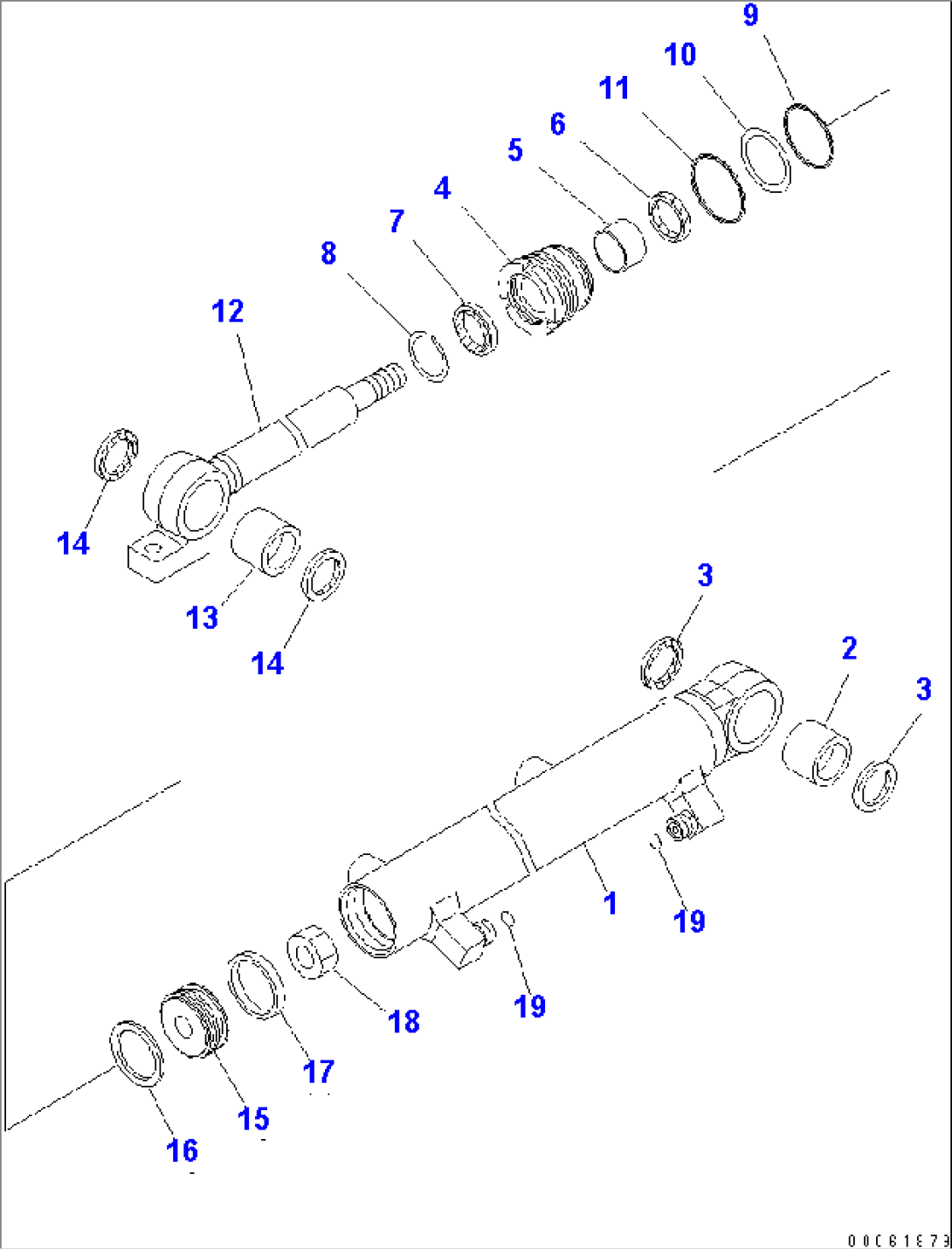 CONVEYOR ARM CYLINDER(#1001-)