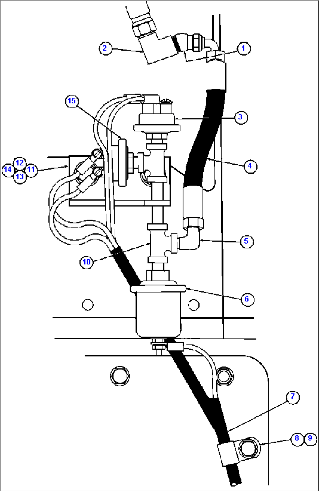 ENGINE OIL PRESSURE PIPING