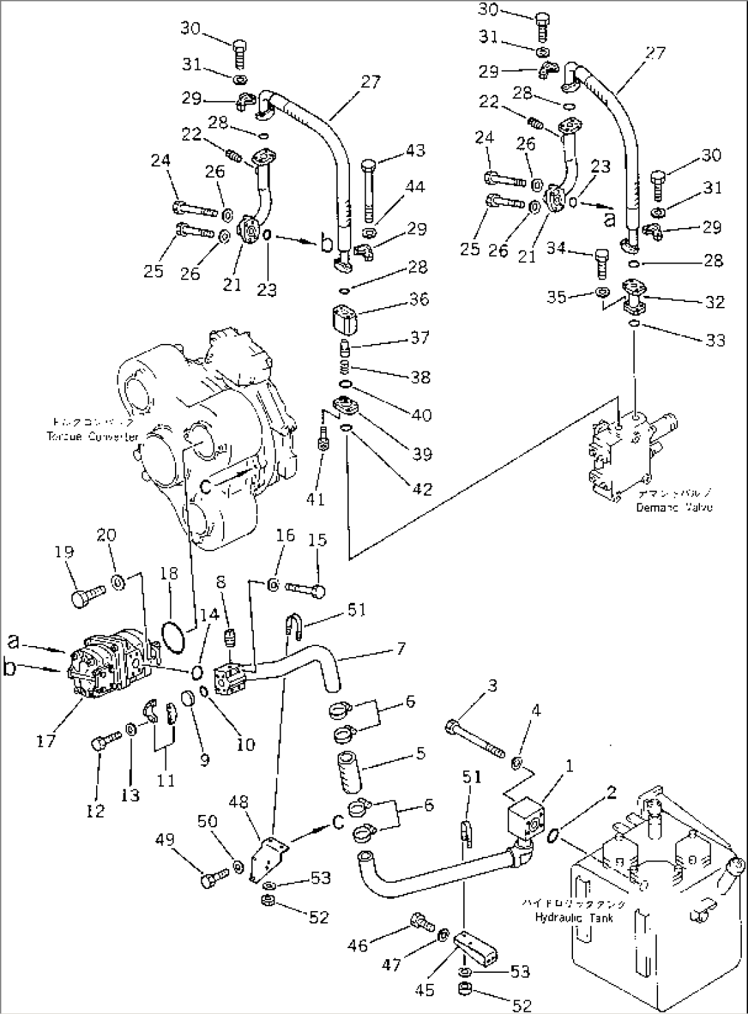 HYDRAULIC PIPING (SUCTION AND DELIVERY LINE)