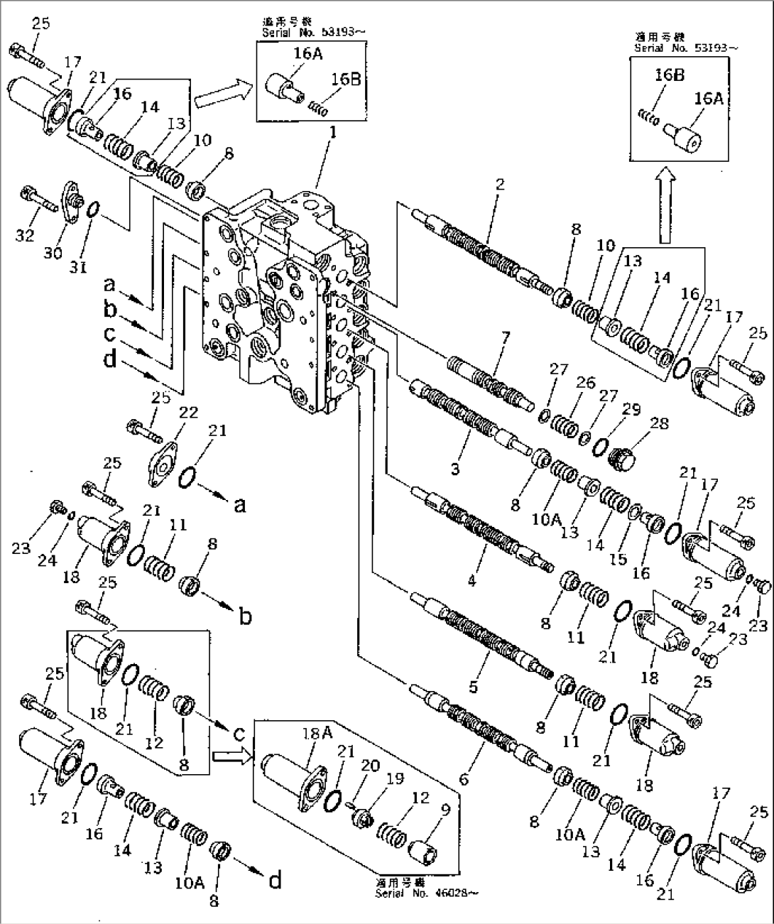HYDRAULIC CONTROL VALVE (2/7)